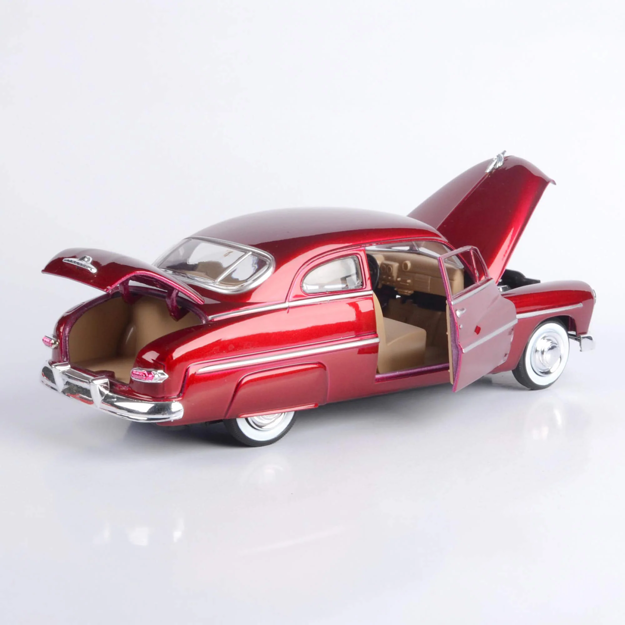 1949 Mercury Eight Coupe - Burgundy - Image 4