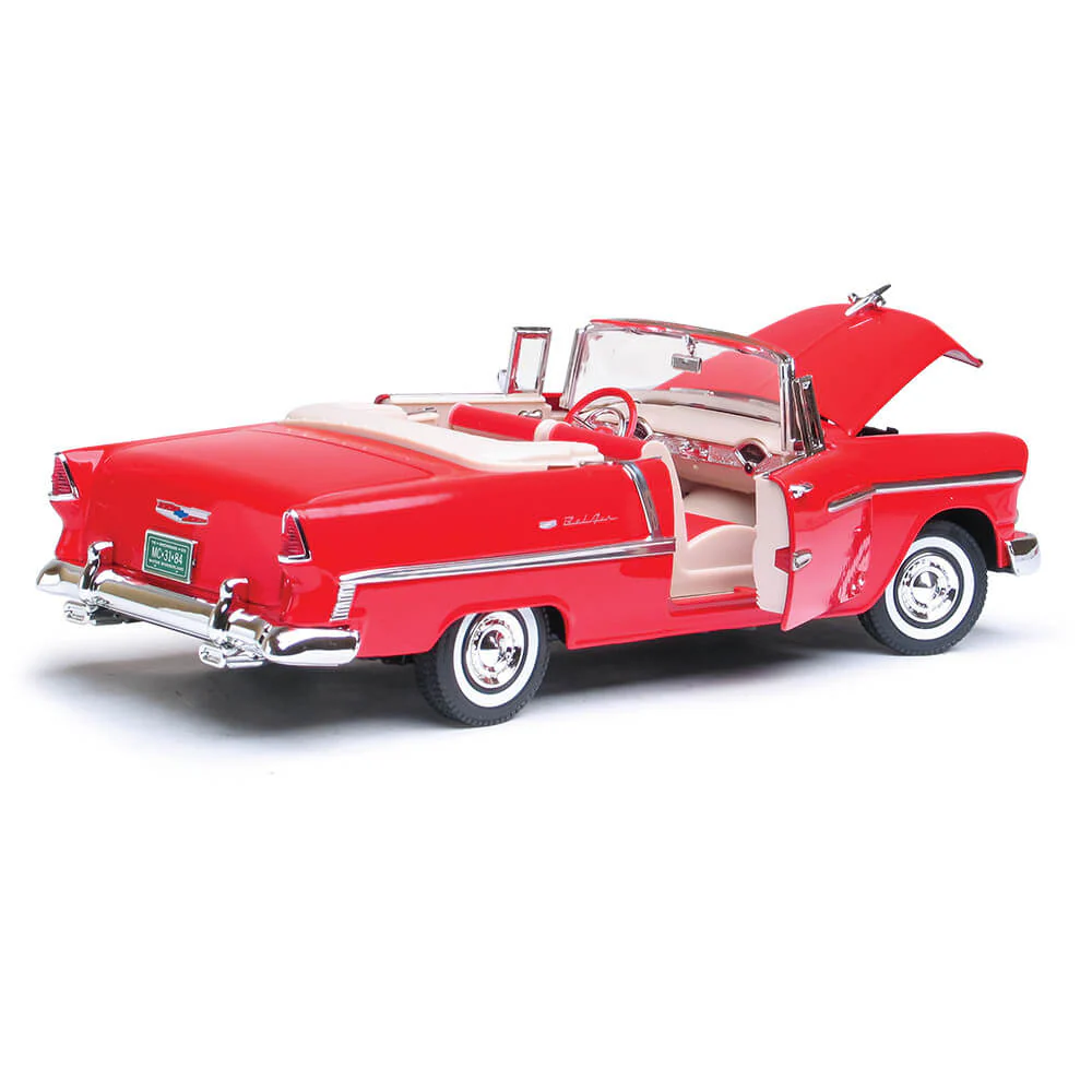 1955 Chevrolet Bel Air Convertible - Red - Image 3