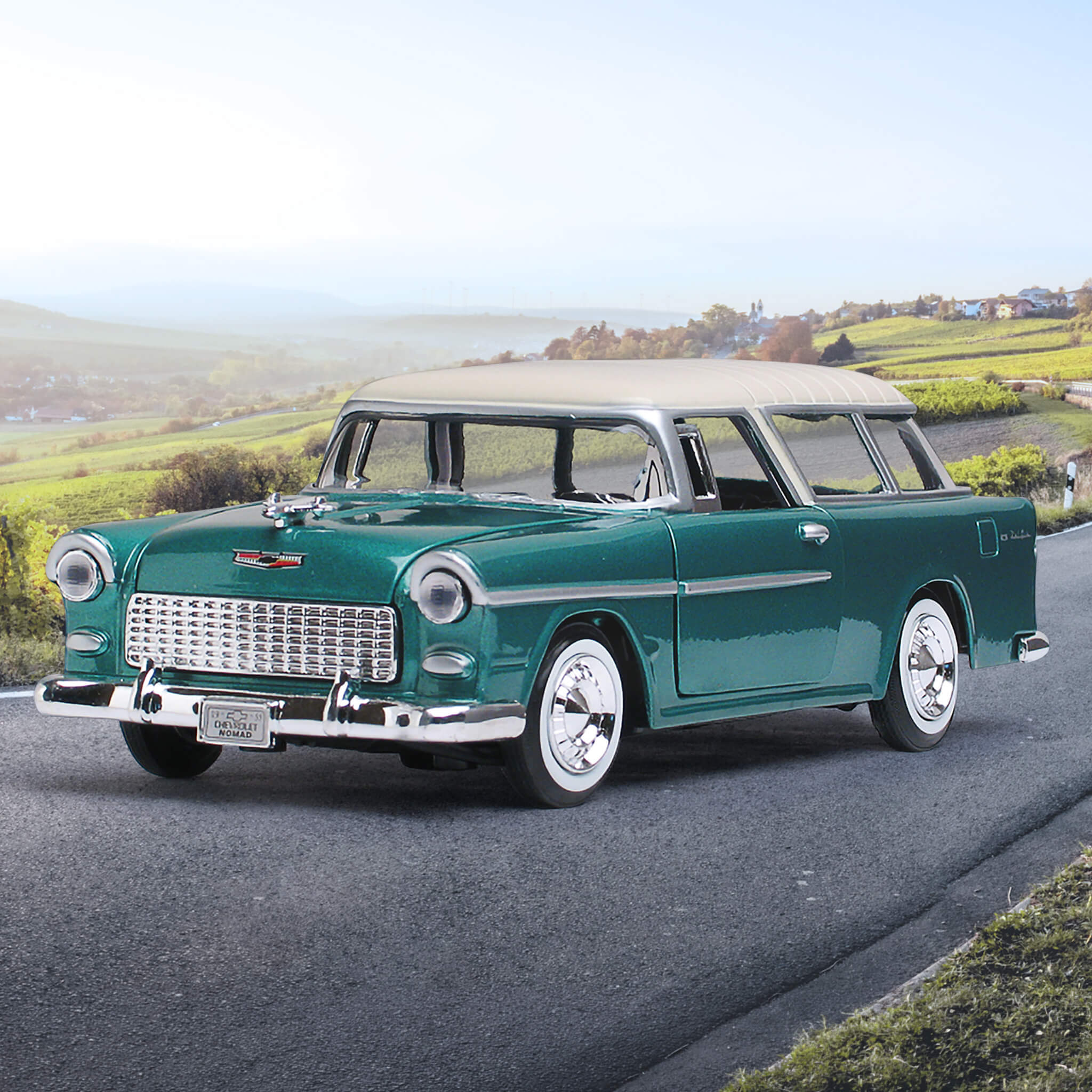 1955 Chey Bel Air Nomad - Green - Image 2
