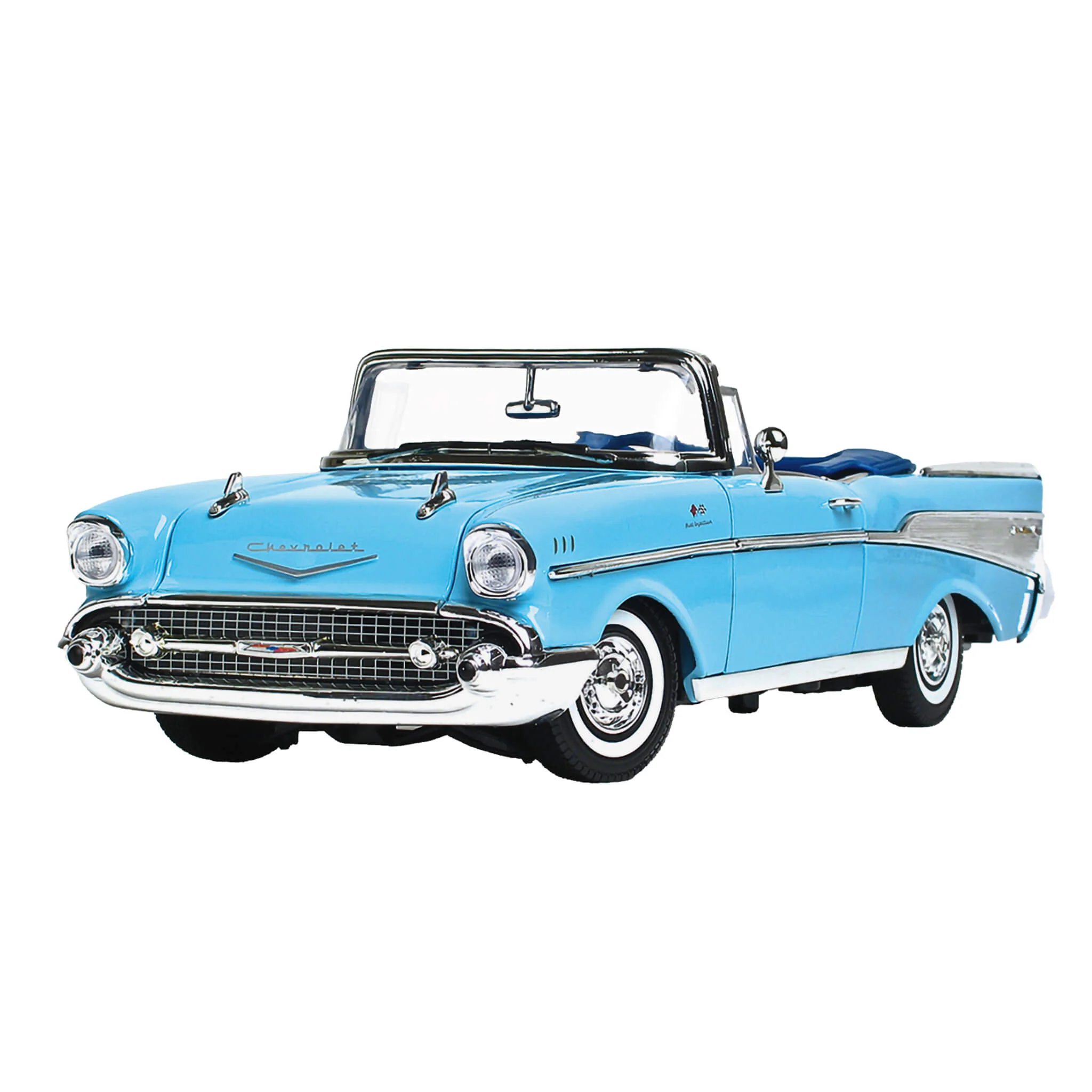 1957 Chevy Bel Air - Larkspur Blue