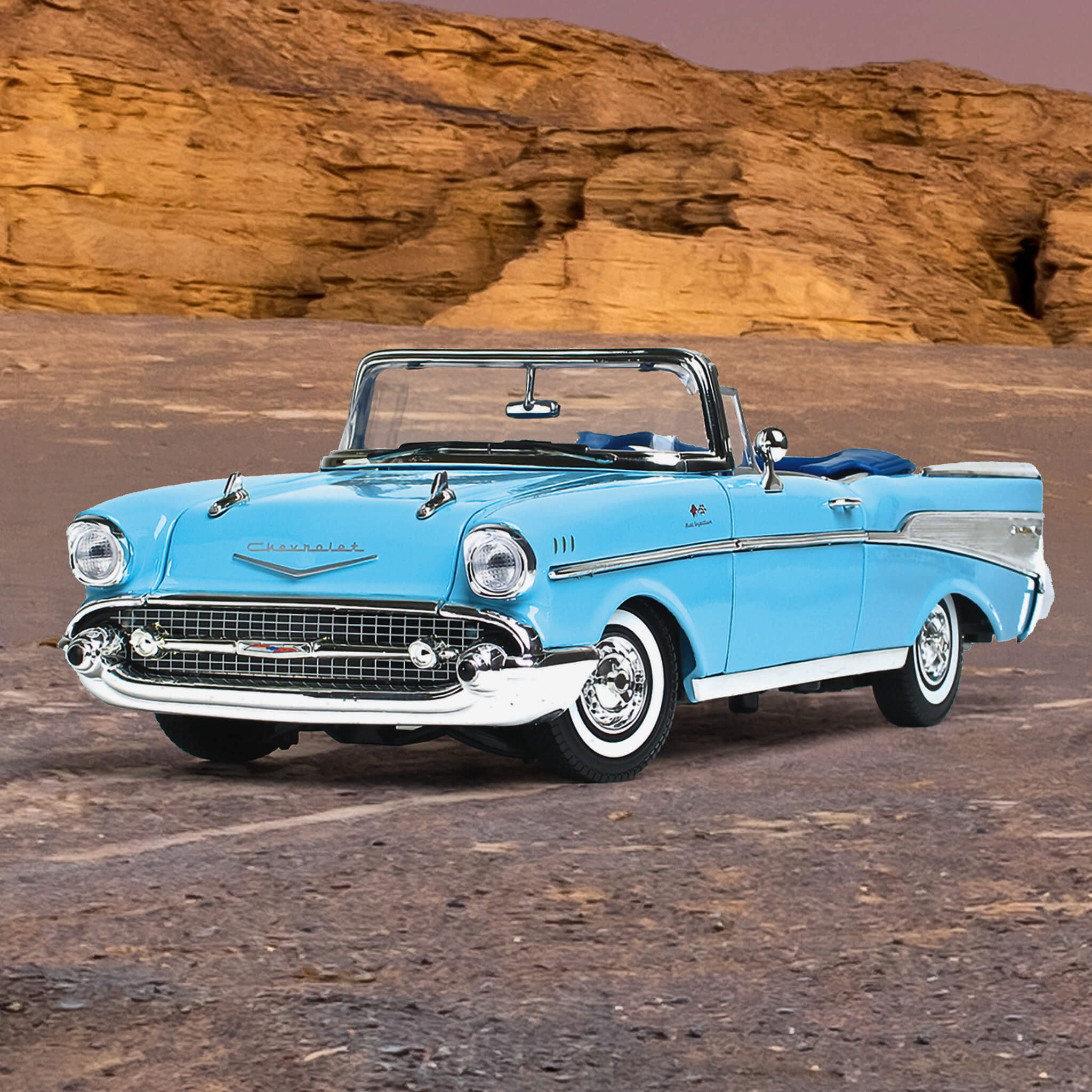 1957 Chevy Bel Air - Larkspur Blue - Image 2