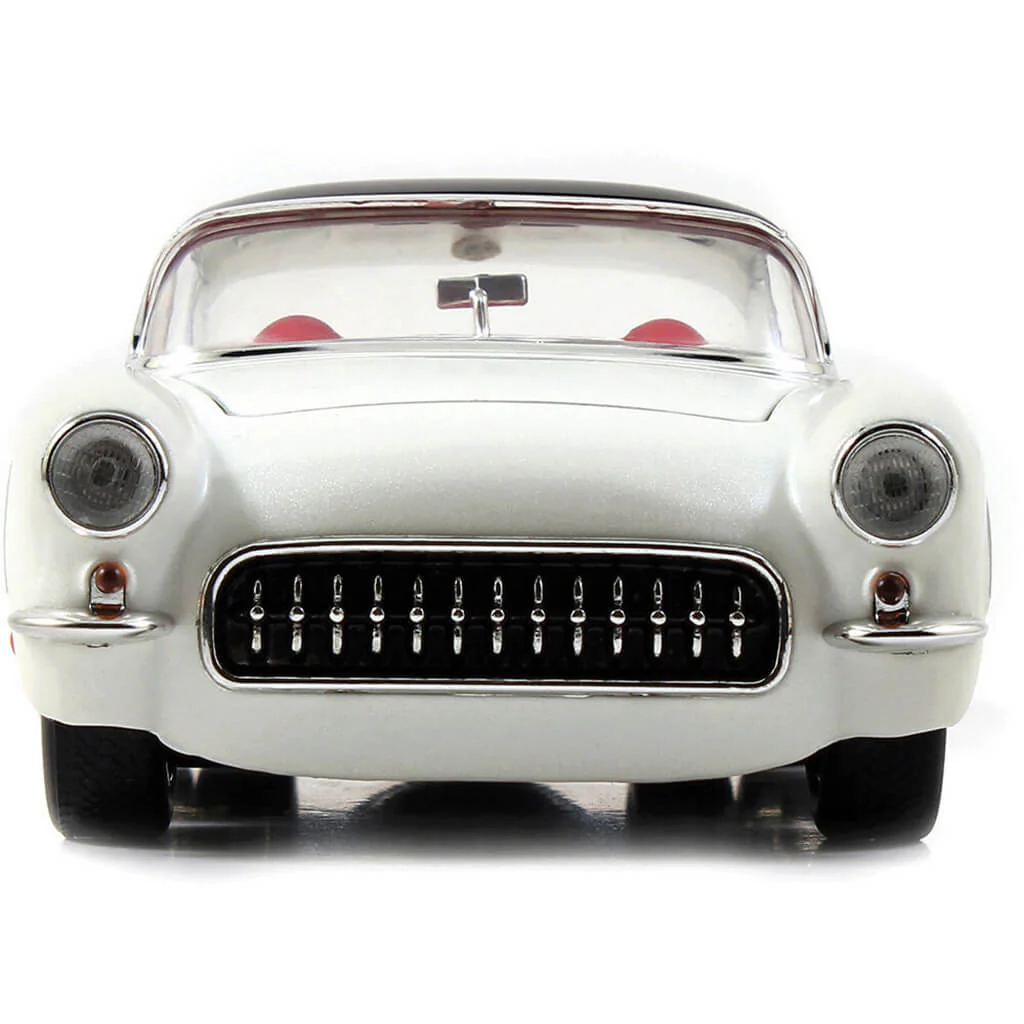 1957 Chevy Corvette - White - Image 4