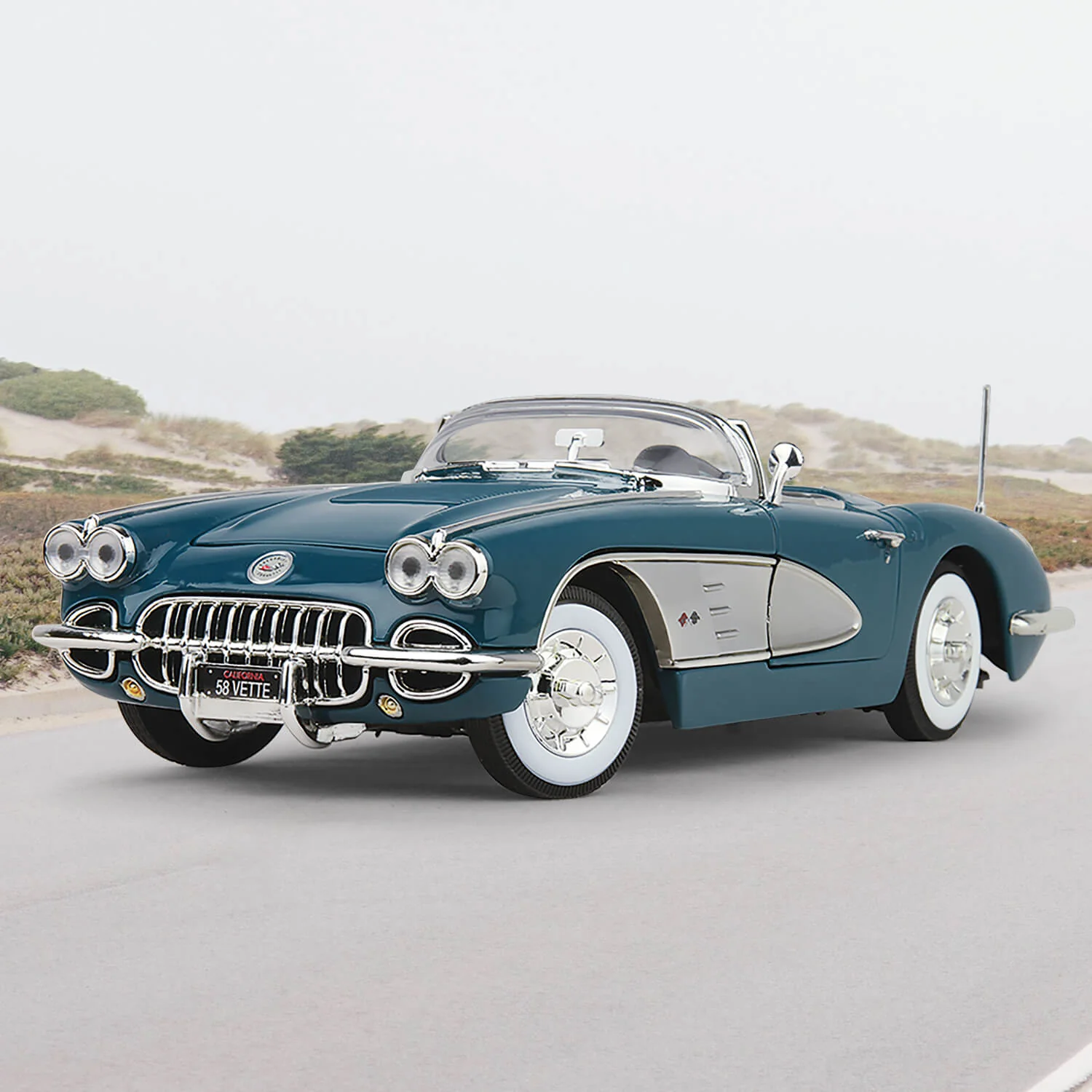 1958 Turquoise Corvette - Image 2