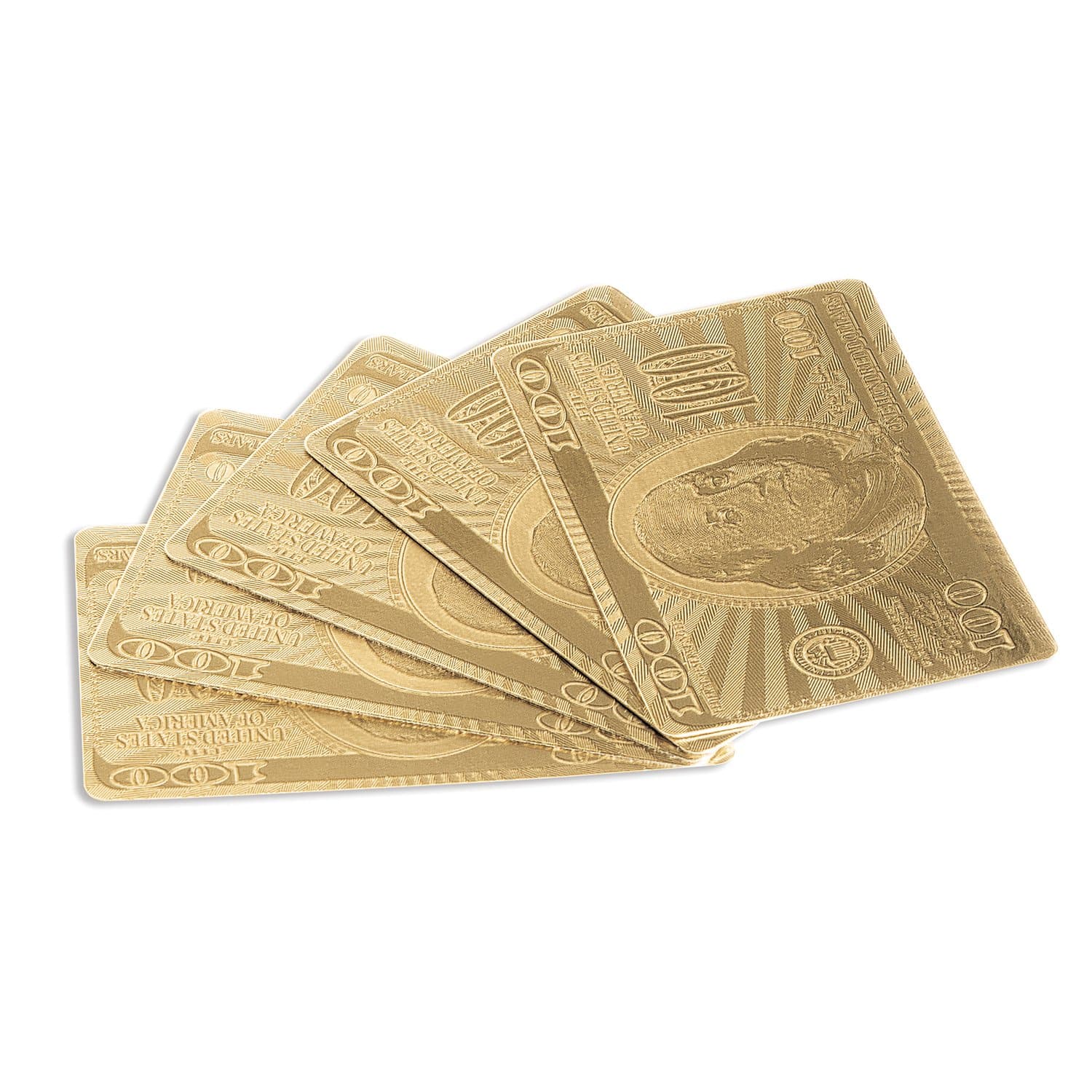 24K Gold & Diamond Playing Cards - Image 4