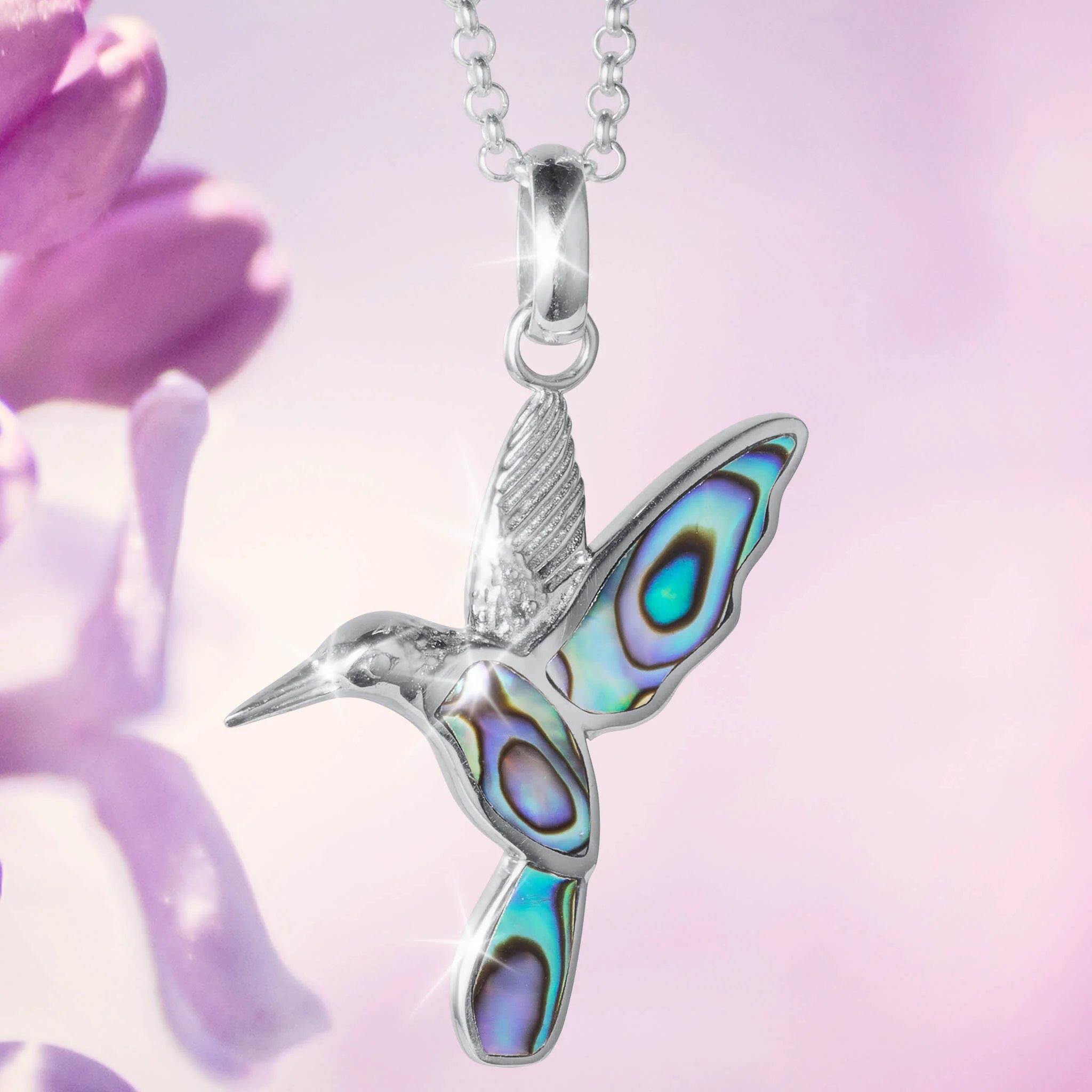 Abalone Hummingbird 3 Piece Set - Image 5