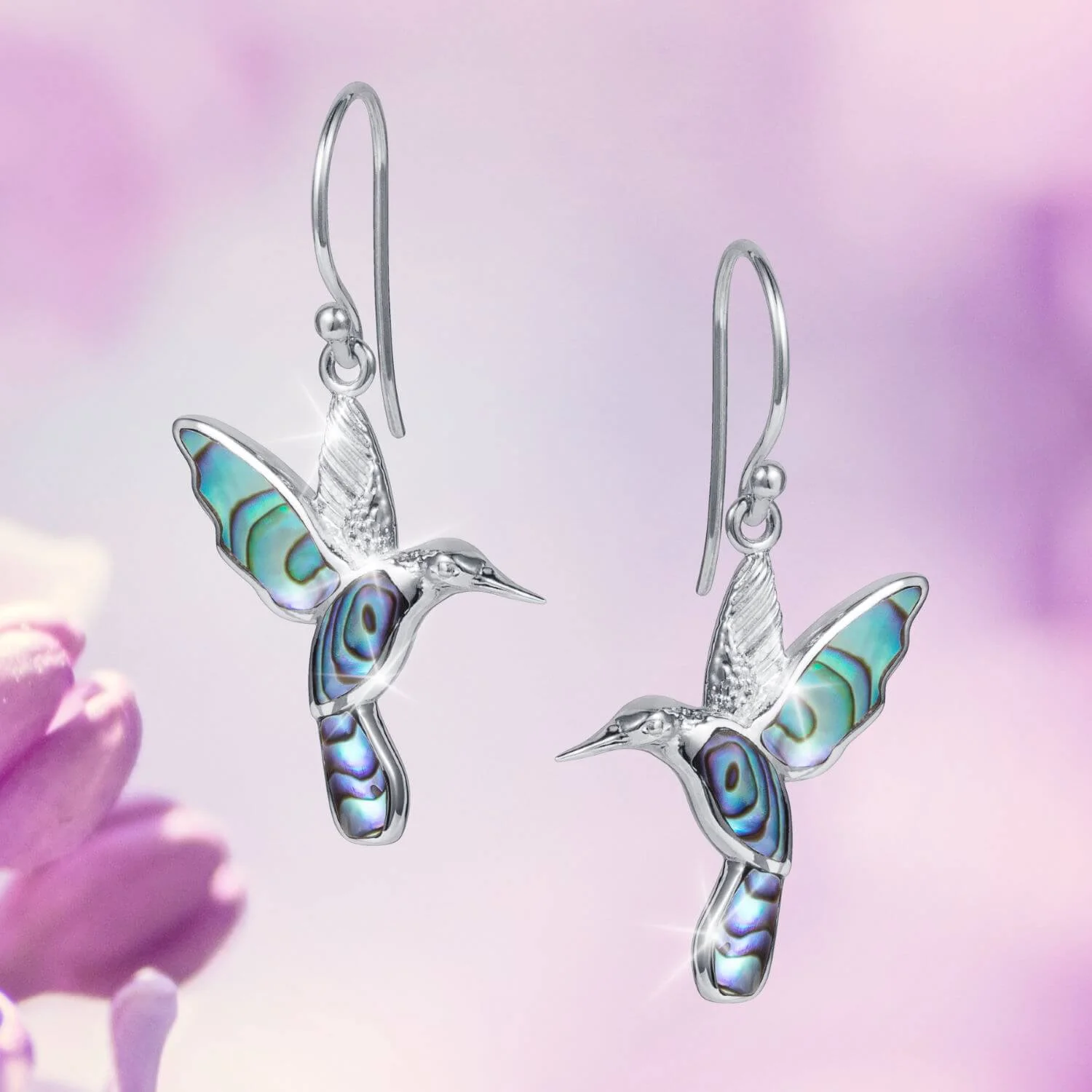 Abalone Hummingbird 3 Piece Set - Image 6