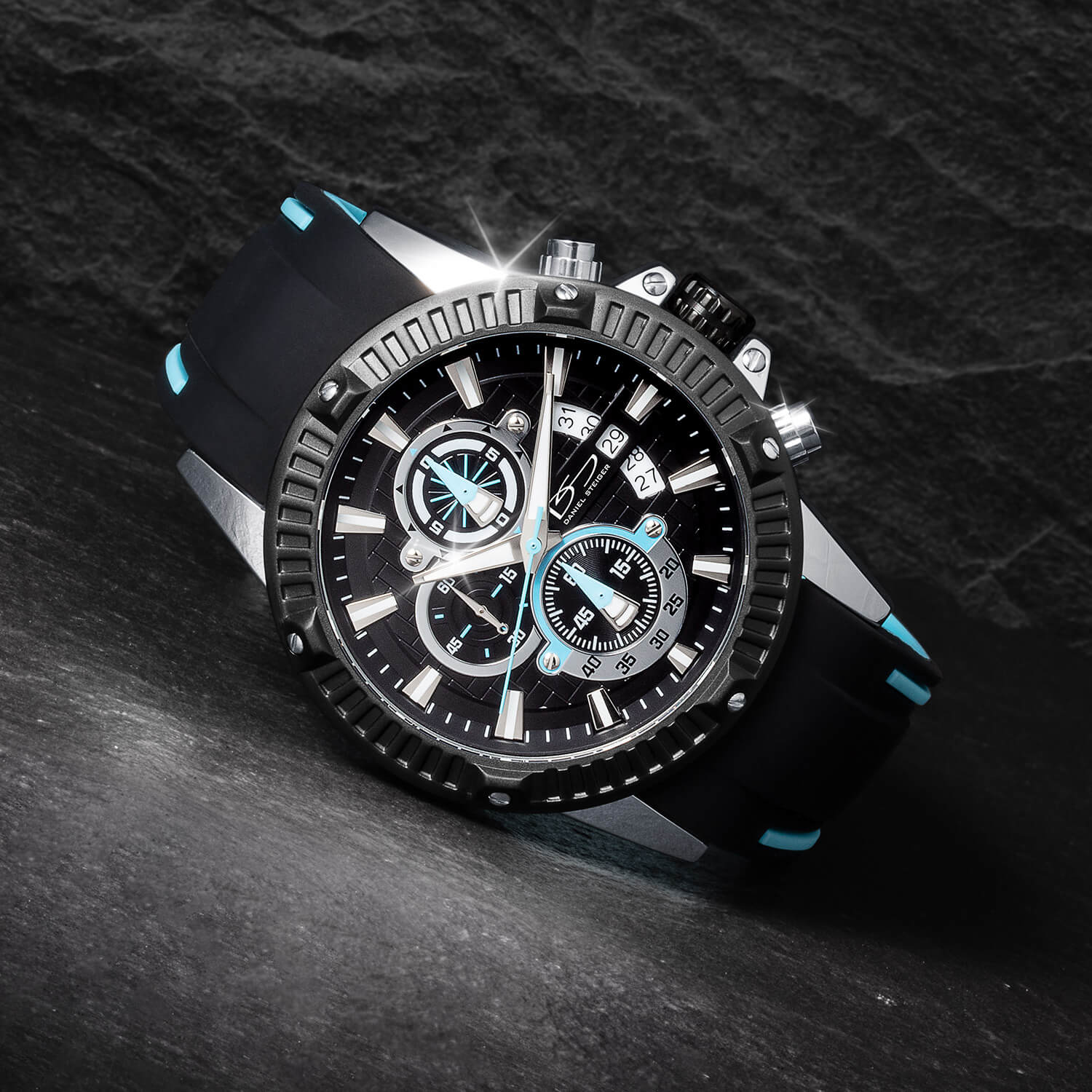 Acceleration Black Men's Watch - Image 2