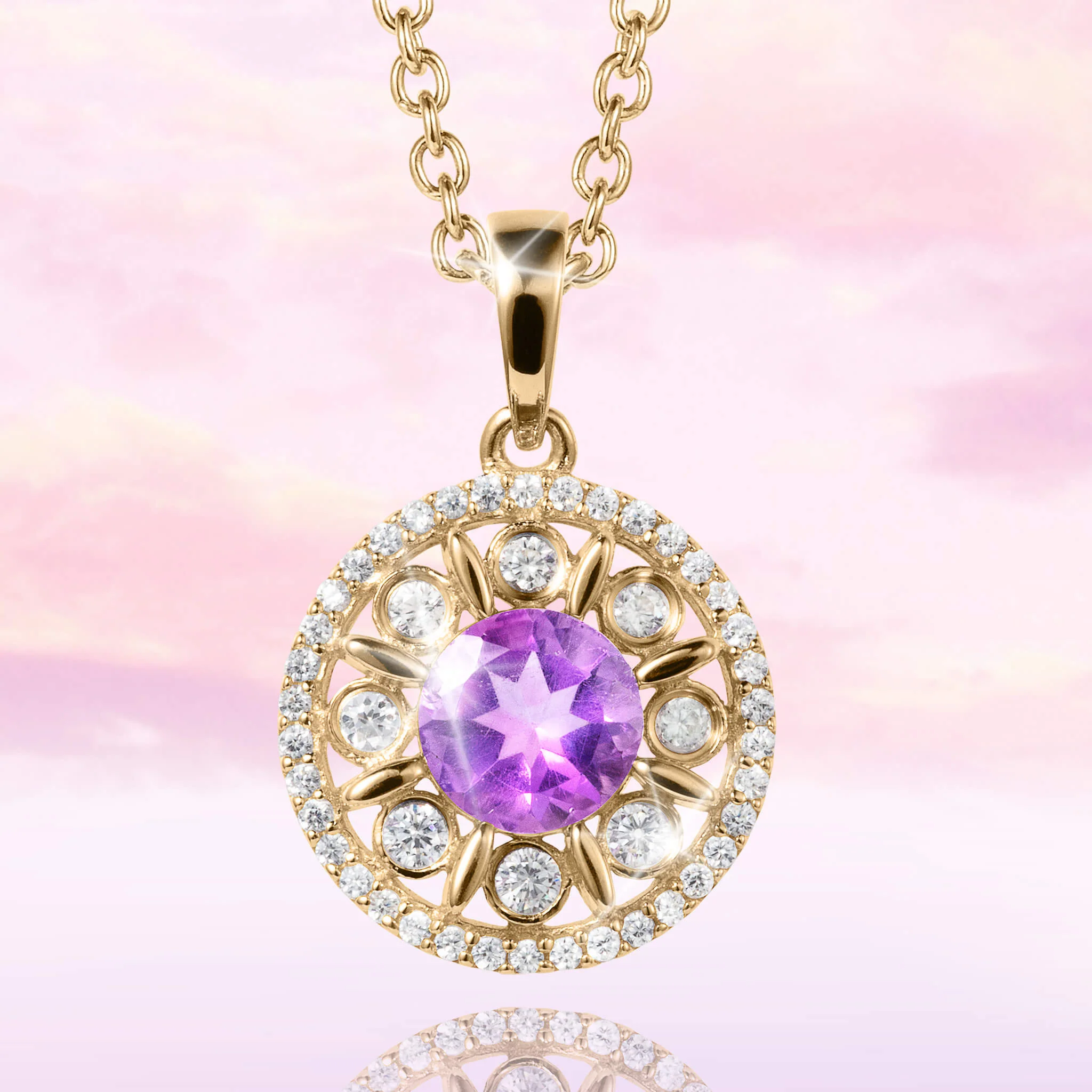 Amethyst Fields Pendant - Image 2