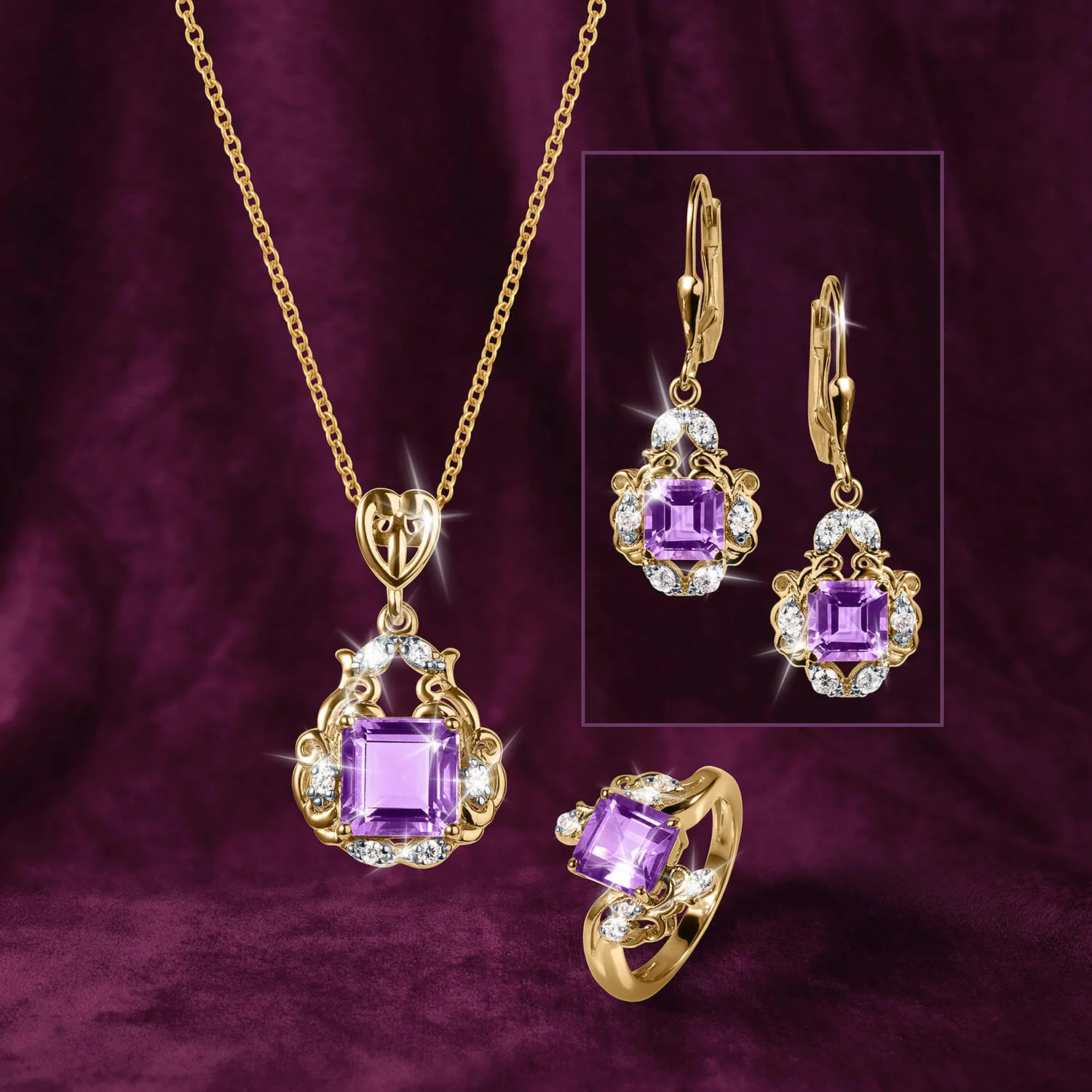 Amethyst Orchard Ring - Image 2