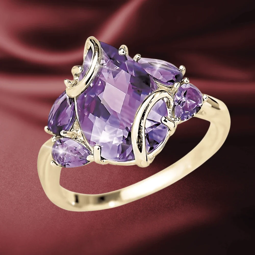 Amethyst Vine Ring - Image 2