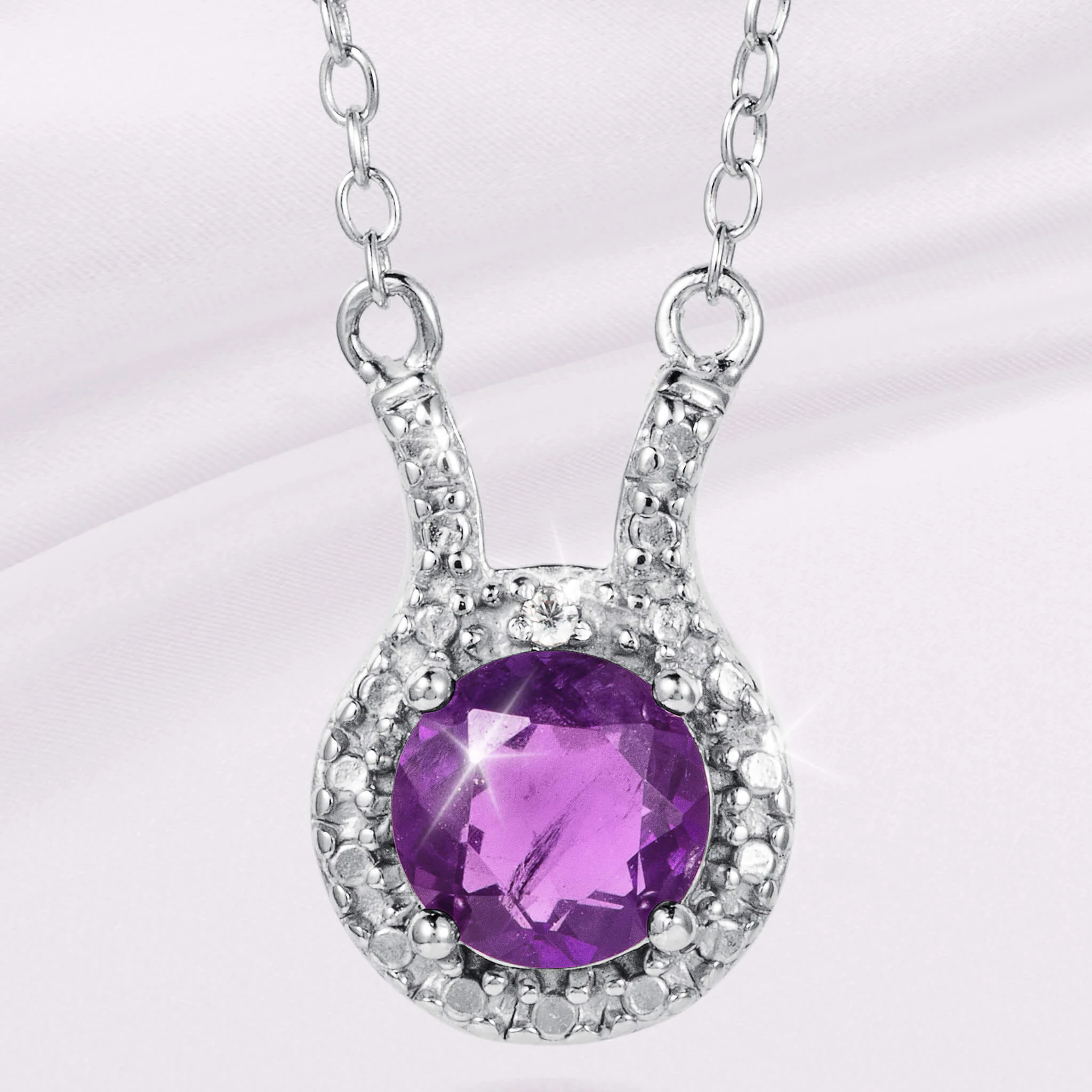 Amethyst Whisper Necklace - Image 2