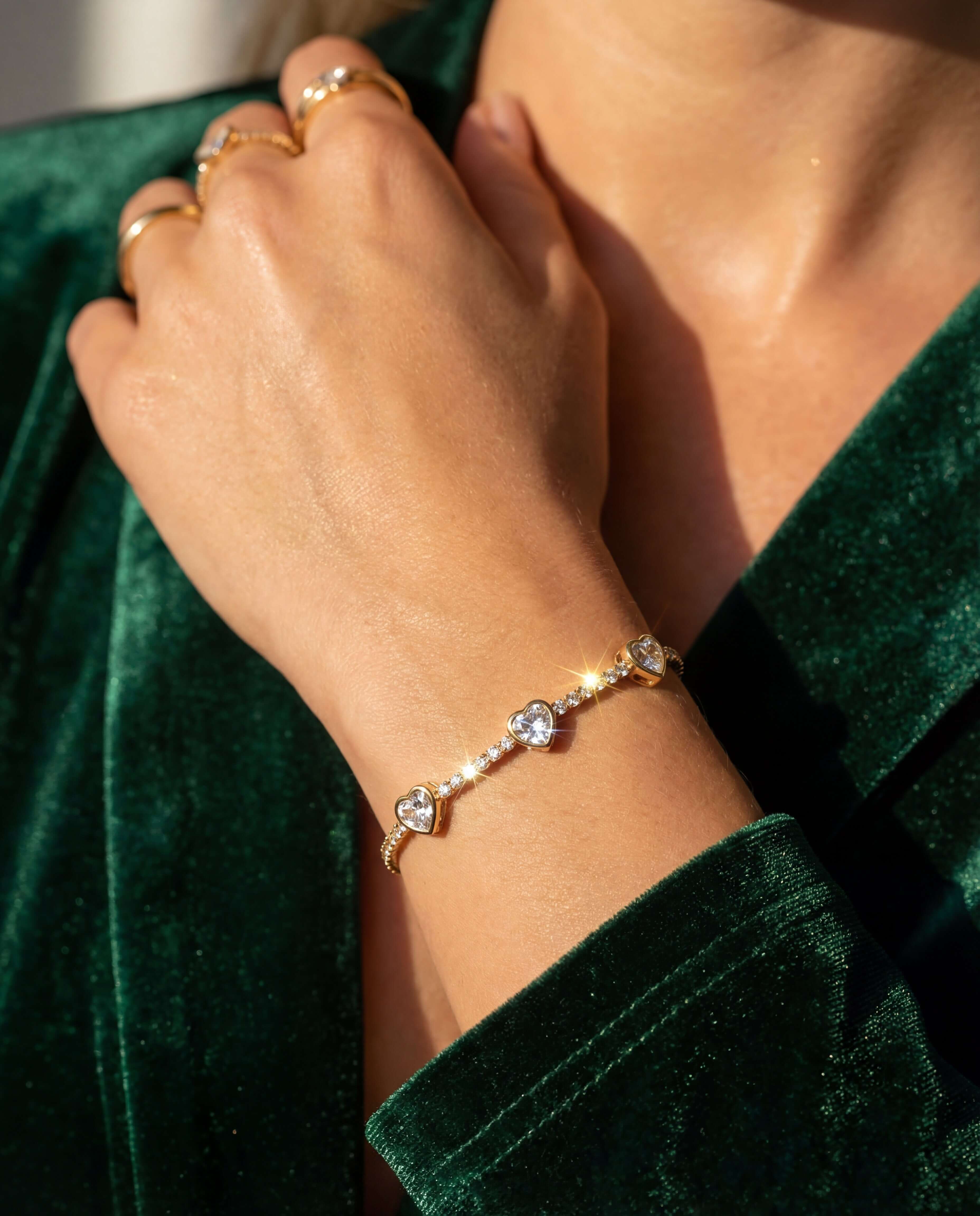 Amora Tennis Bracelet - Image 4