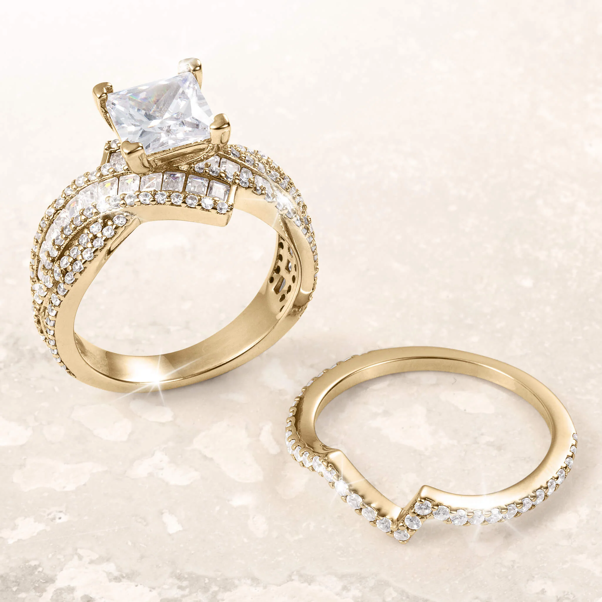 Amore Lumiere Bridal Ring - Image 3