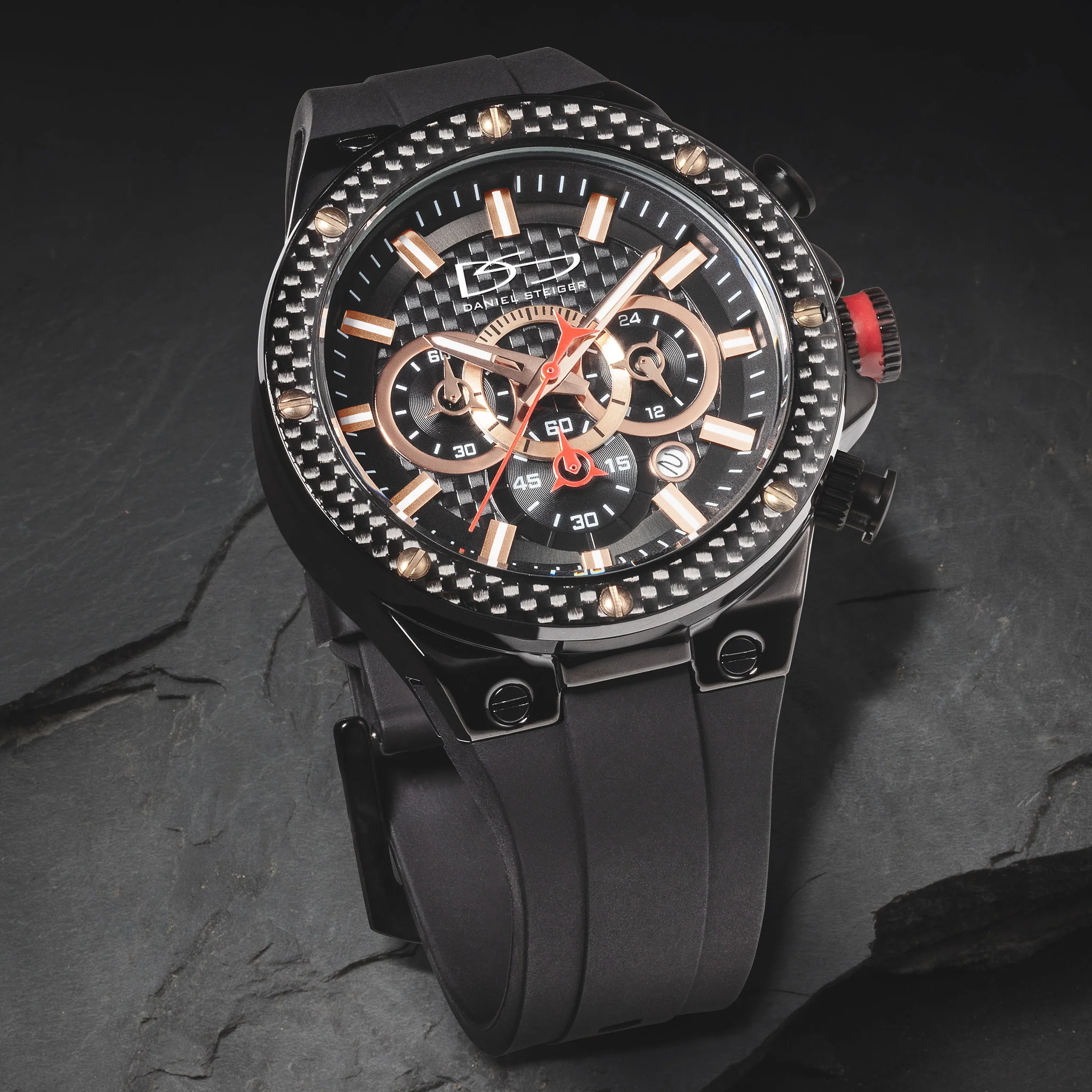 Apex Carbon Fiber Men's Watch - Image 4