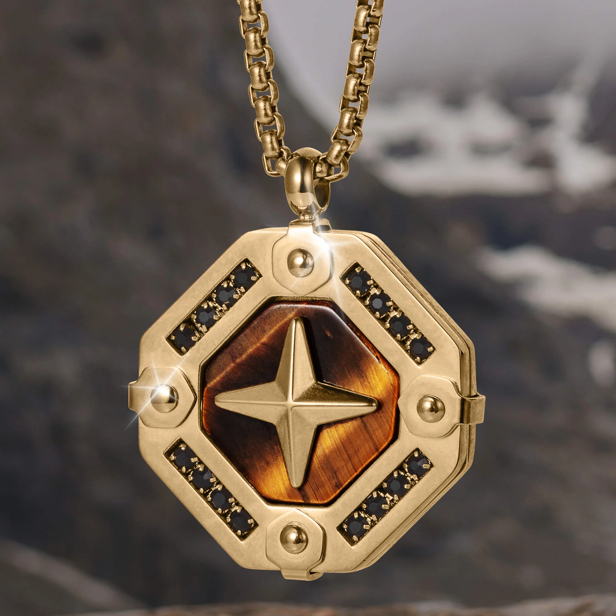 Apex Tiger's Eye Pendant - Image 2
