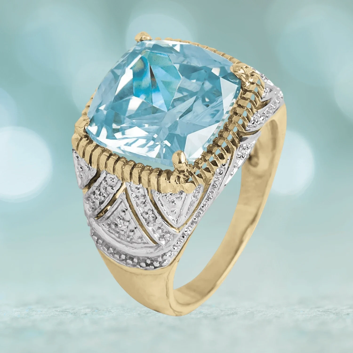 Aqua Torre Ring - Image 2