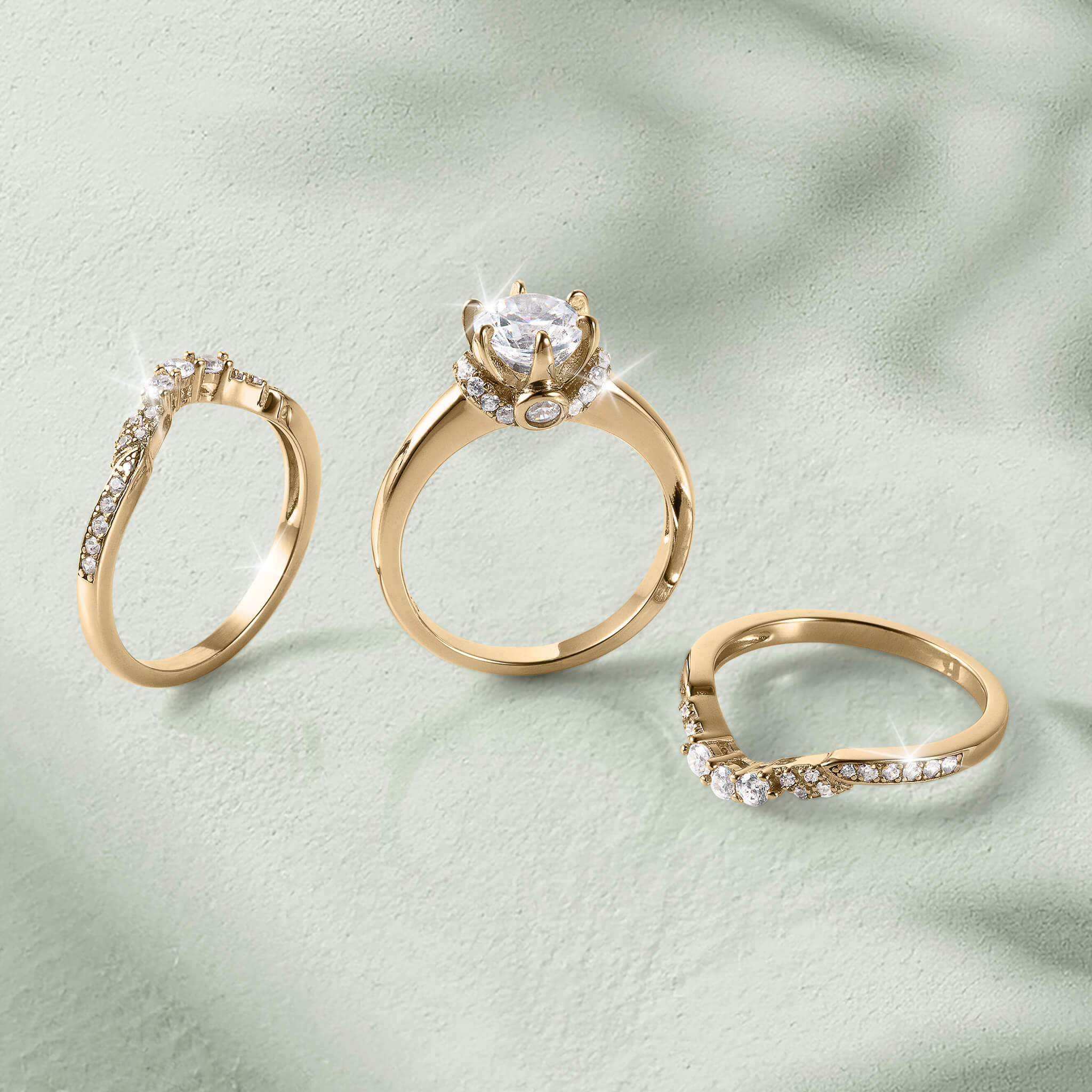 Ardent Embrace Bridal Ring Set - Image 3