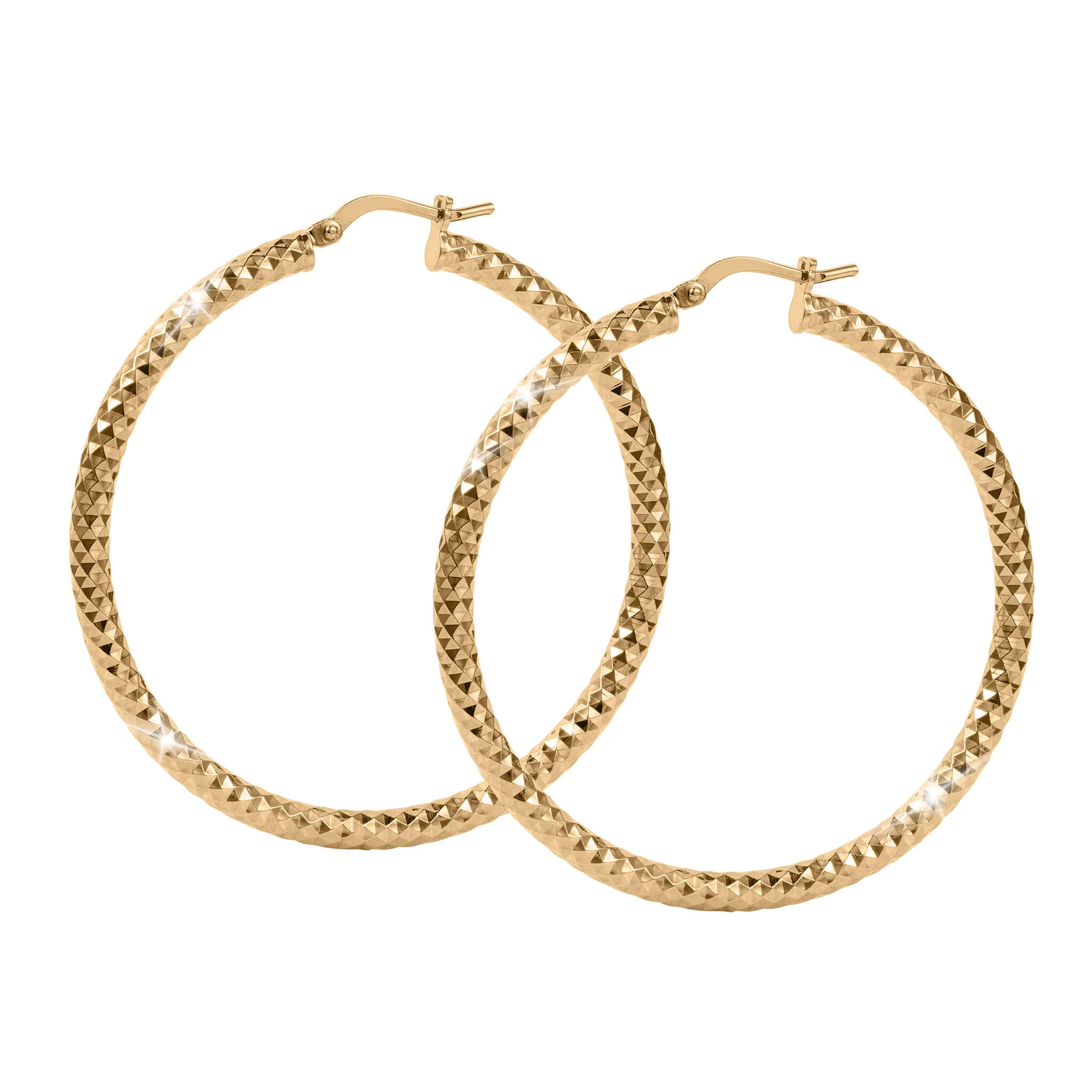 Arezzo Creole Large Hoop Earrings