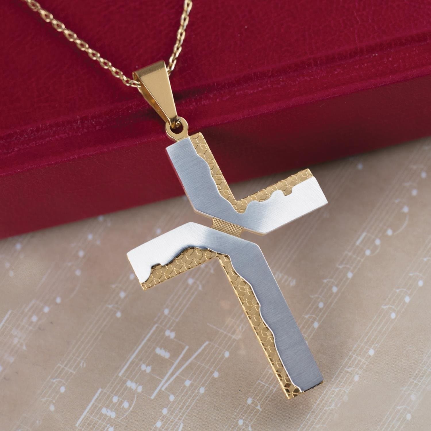 Ascension Cross Pendant - Image 2