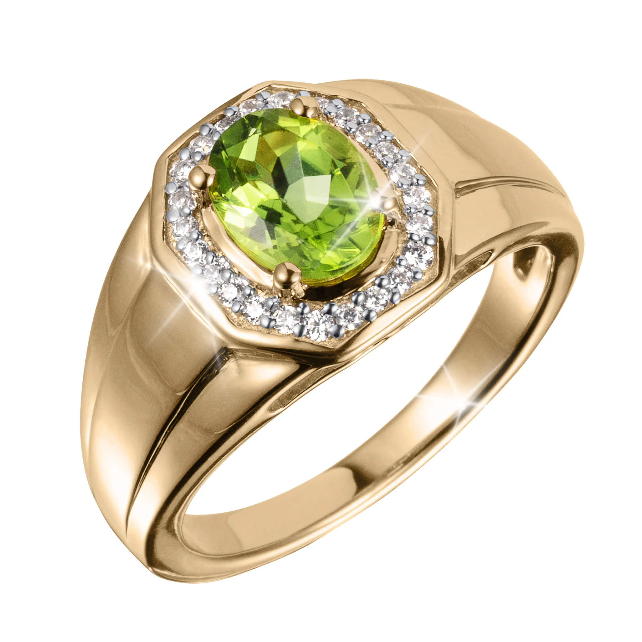 Ascension Peridot Men's Ring