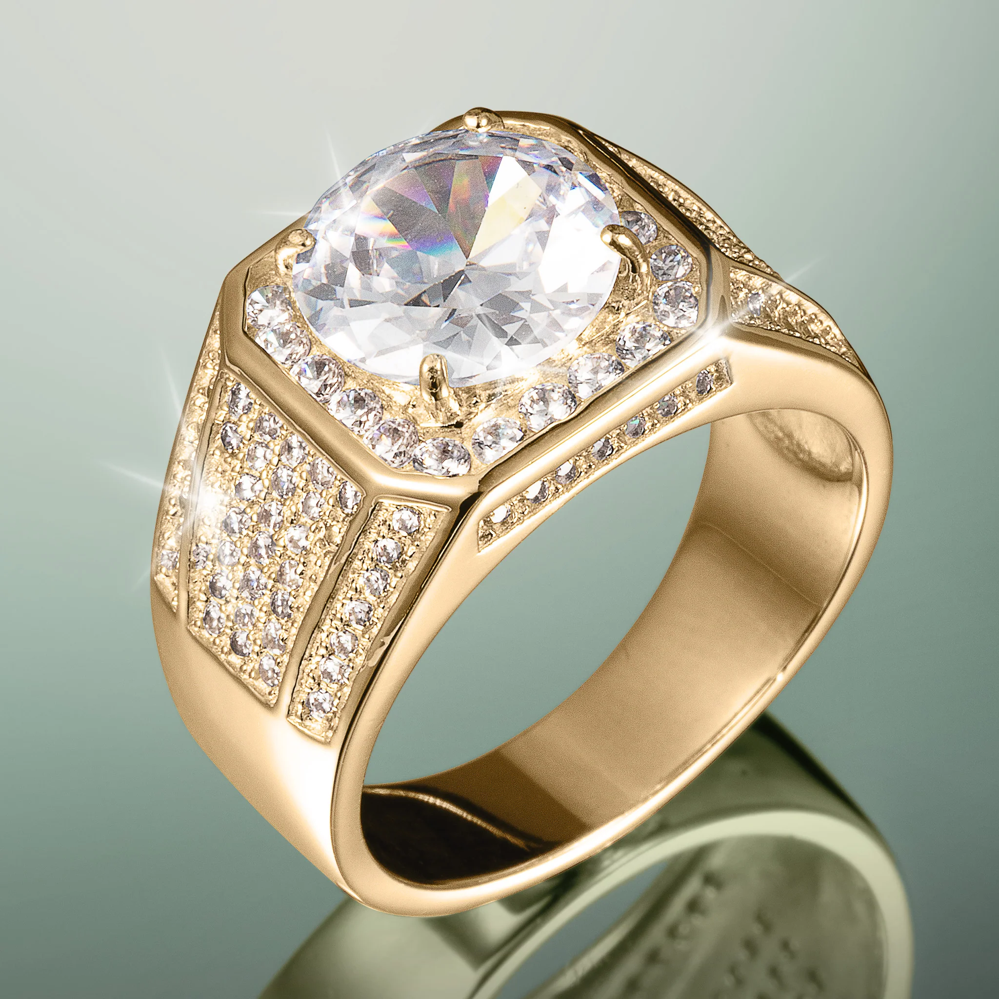 Astral Brilliance Men’s Ring - Image 2