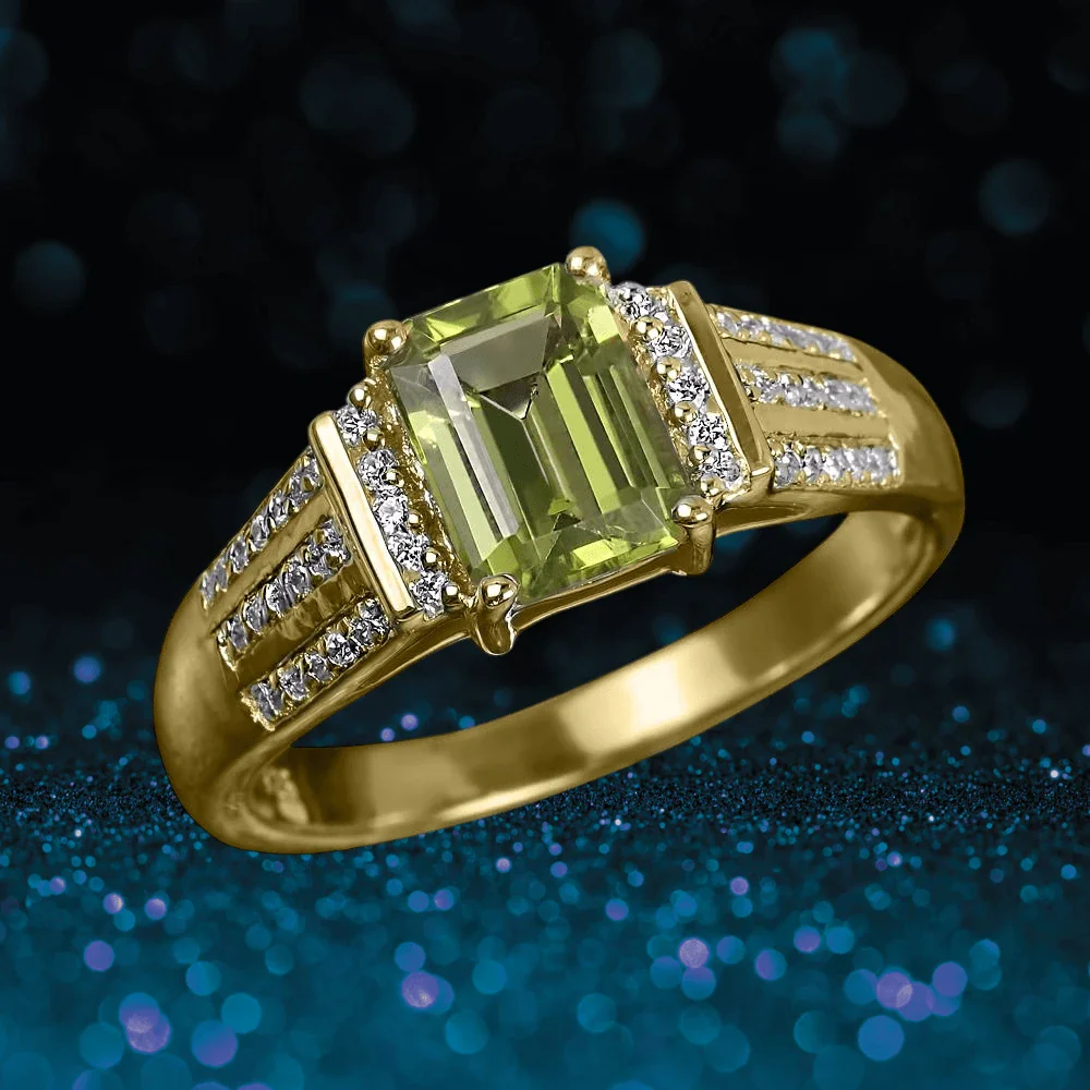 Augustine Peridot Ring - Image 2
