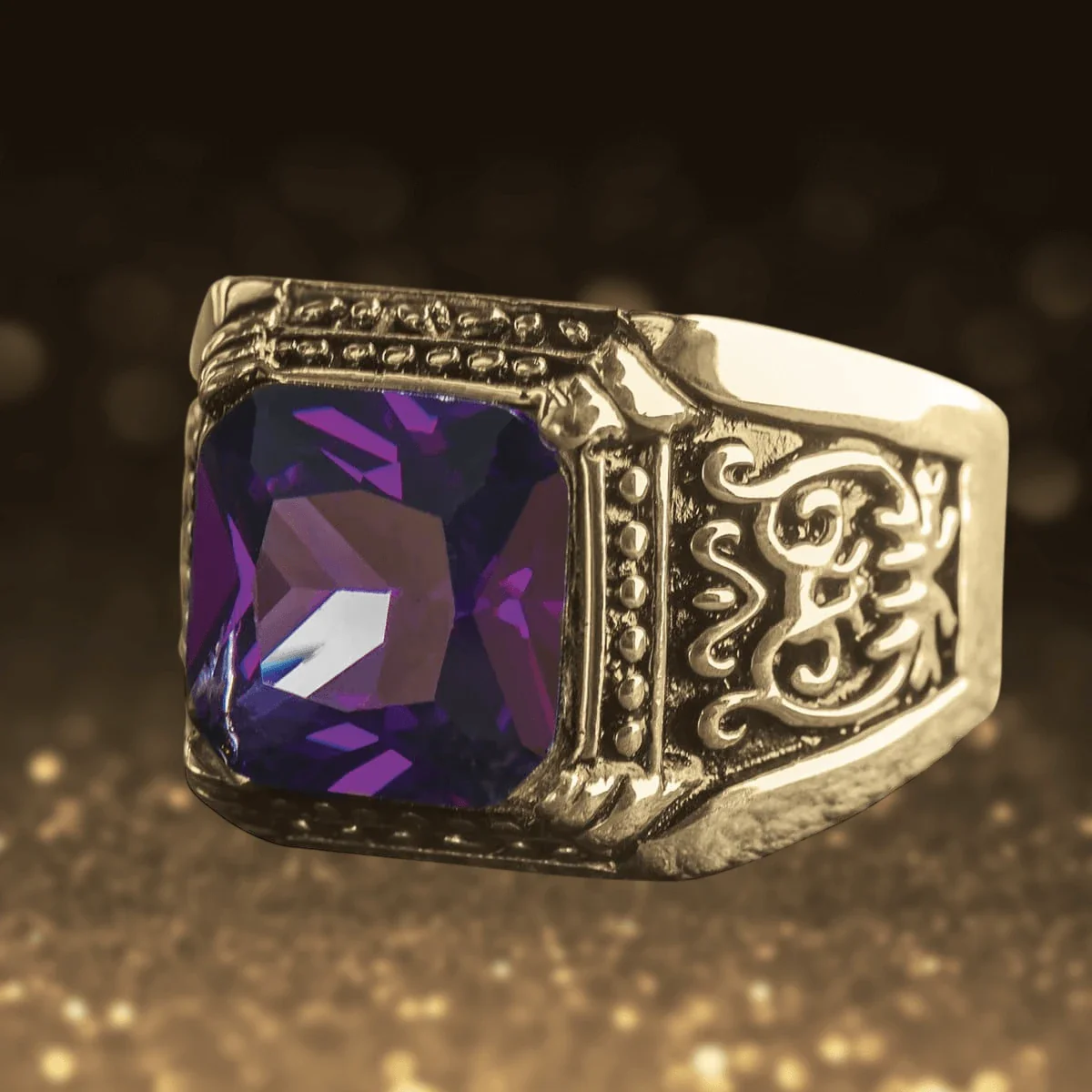 Augustus Purple Ring - Image 2