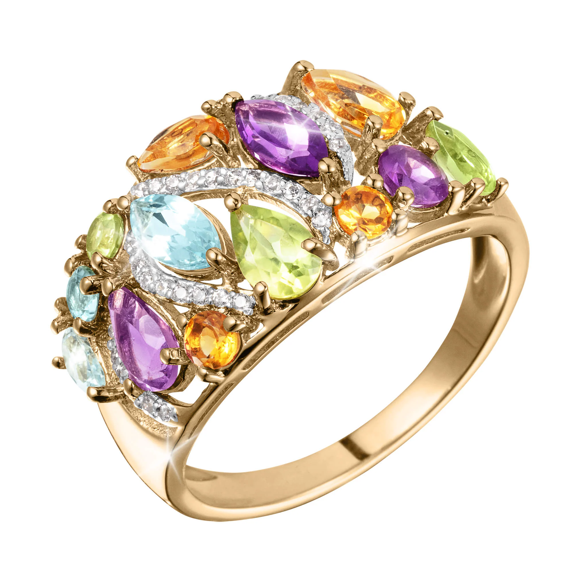 Aurora Garden Ladies Ring