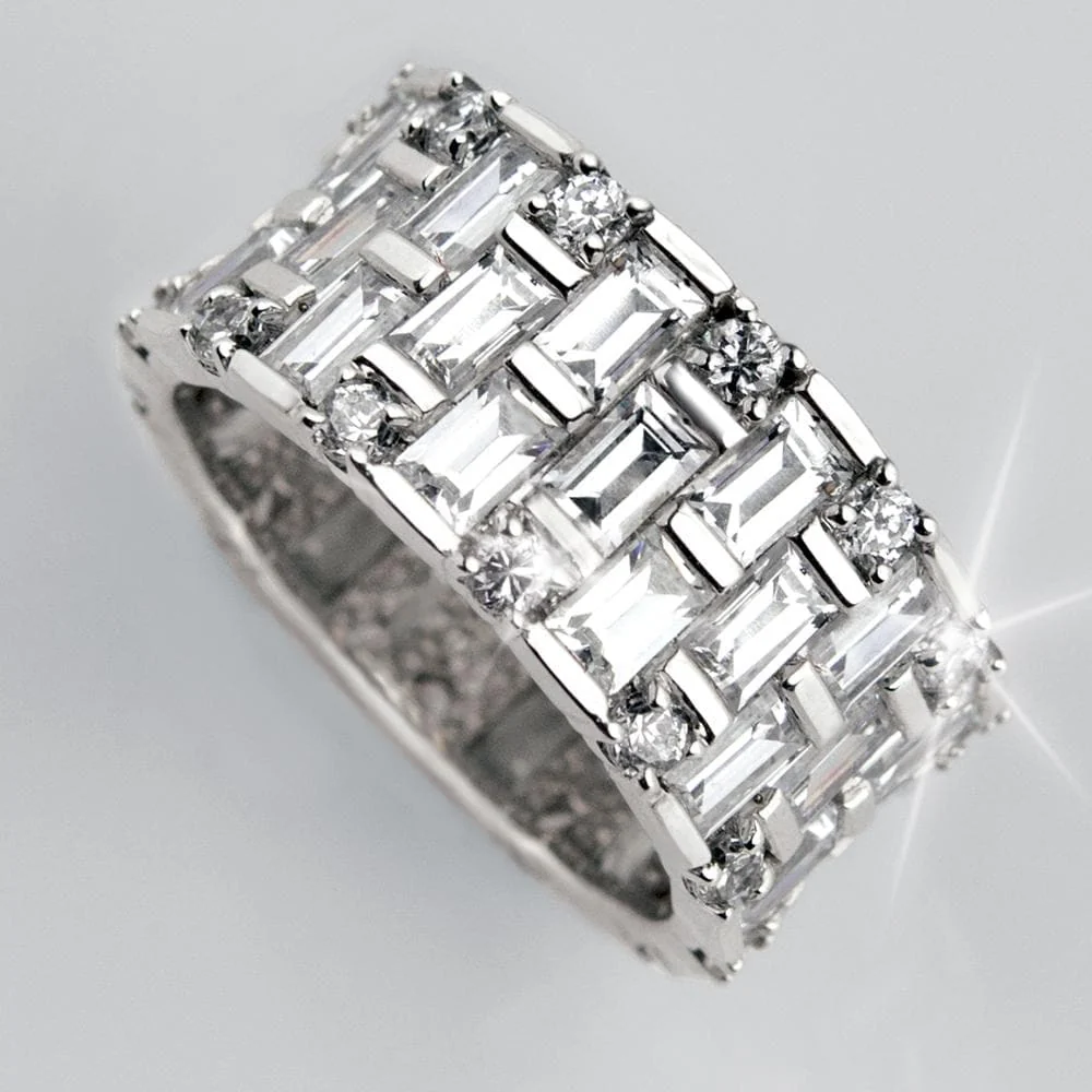 Baguette Eternity Ring - Image 2