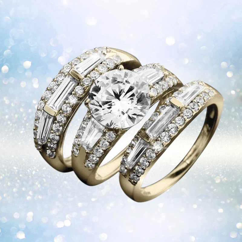 Bali Golden Bridal Ring - Image 2