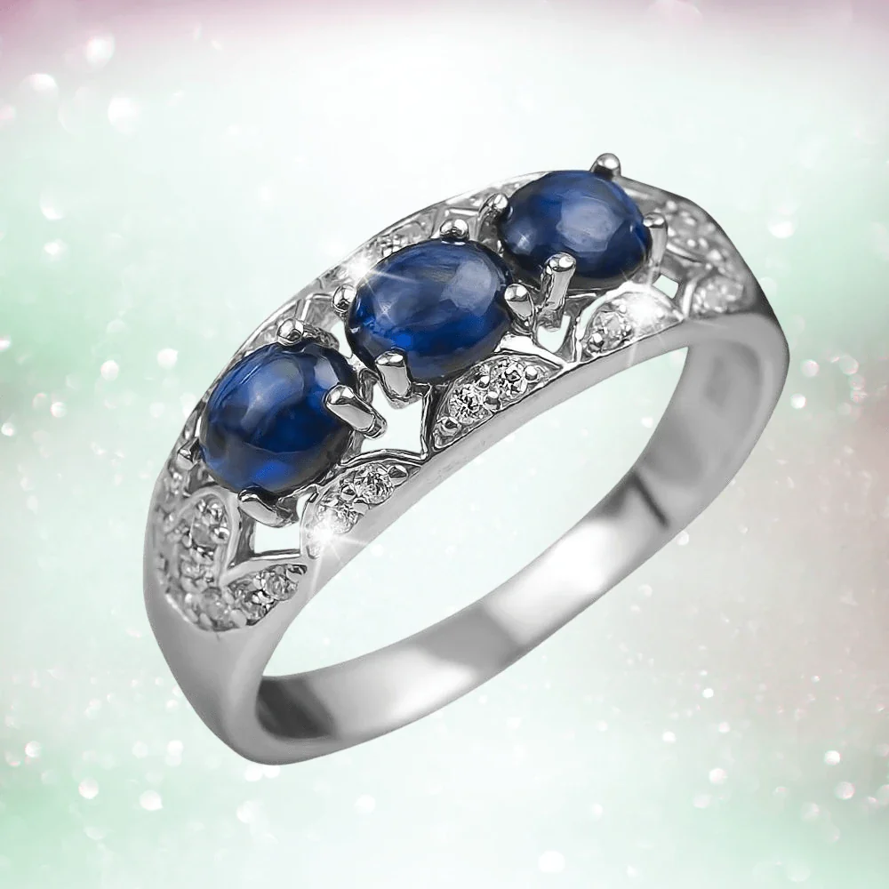 Berry Sapphire Ring - Image 2