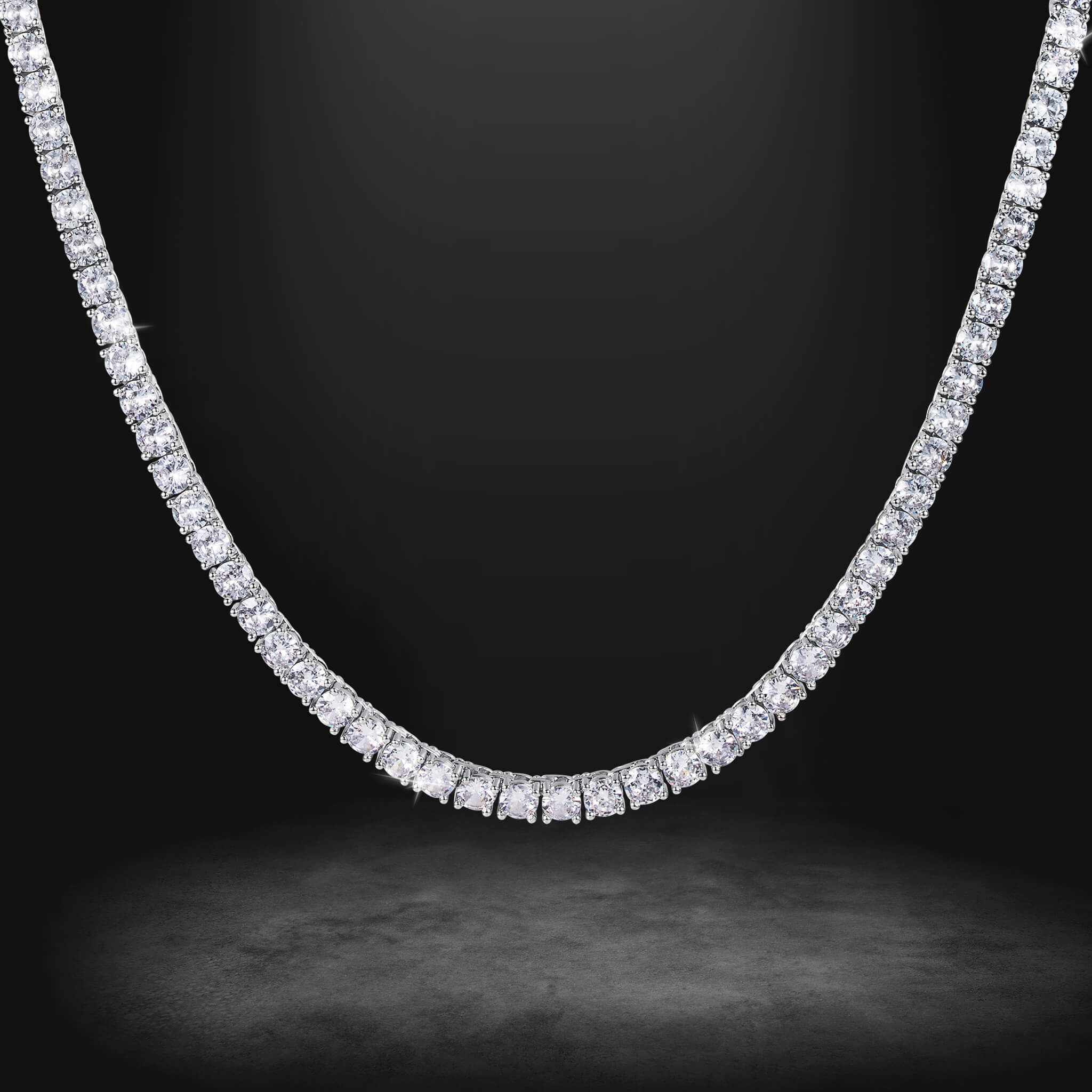 Billionaire Steel Men’s Necklace - Image 2