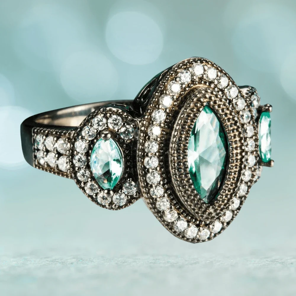 Black Orchid Ring - Image 2