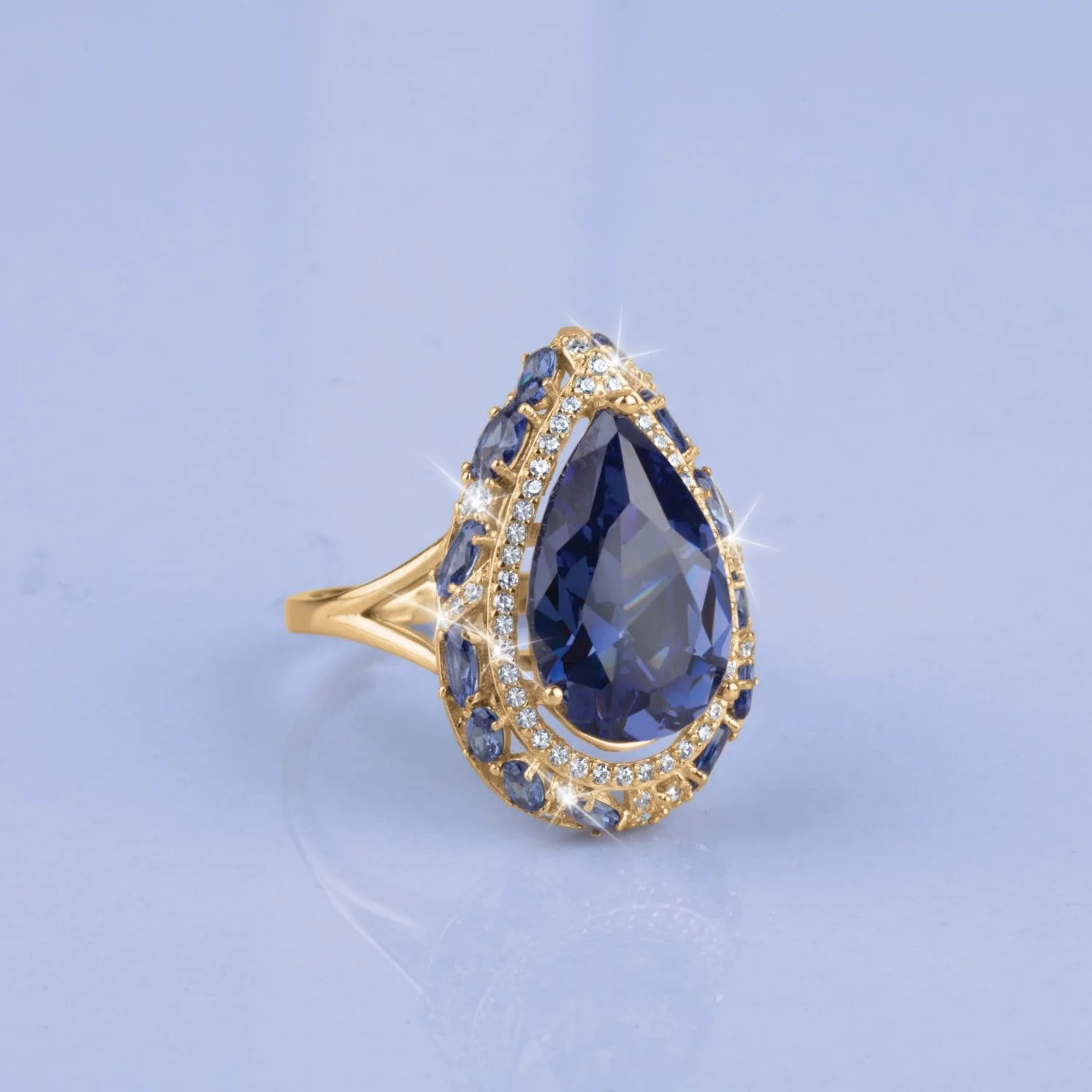 Blue Fairytale Ladies Ring - Image 2