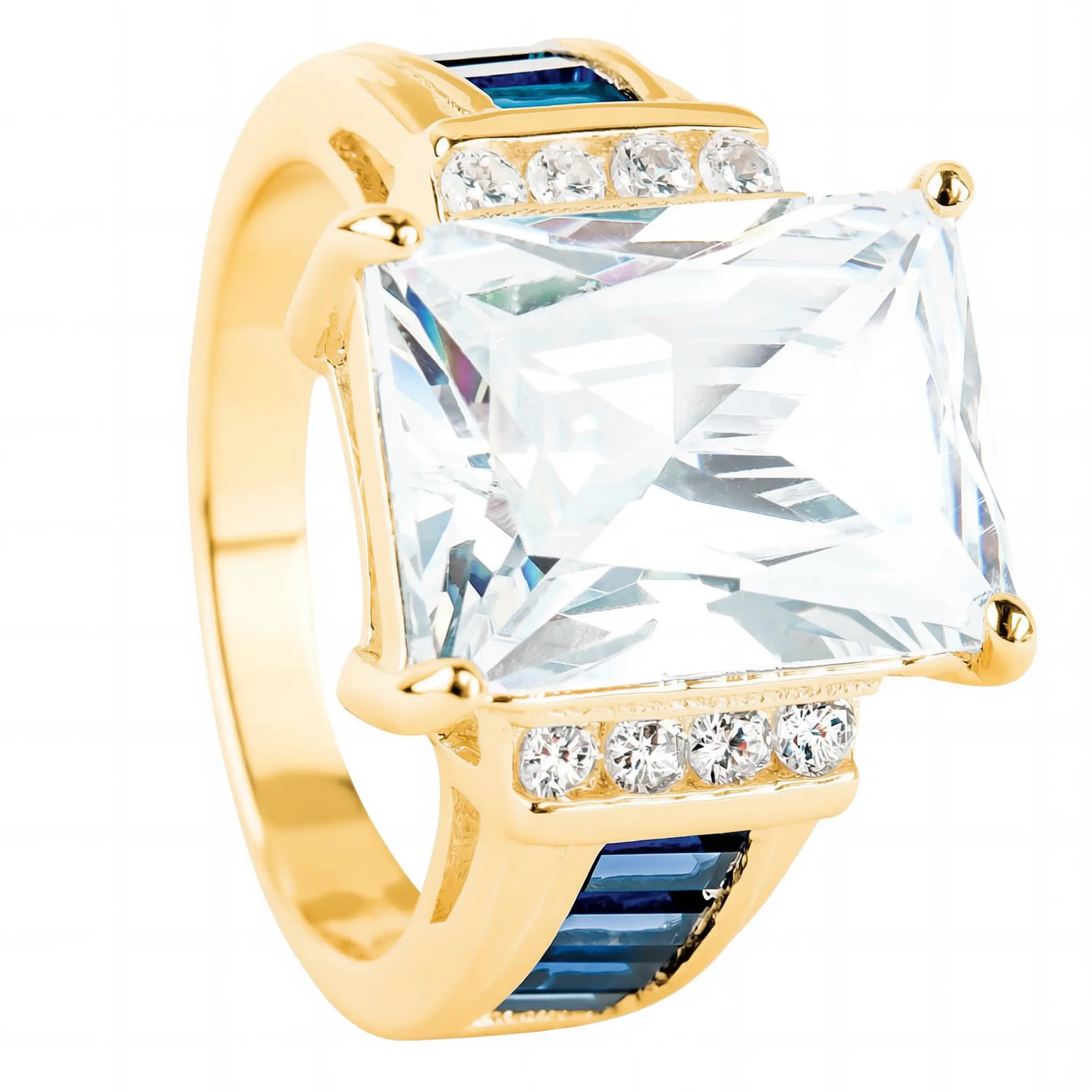 Blue Liaision Ring