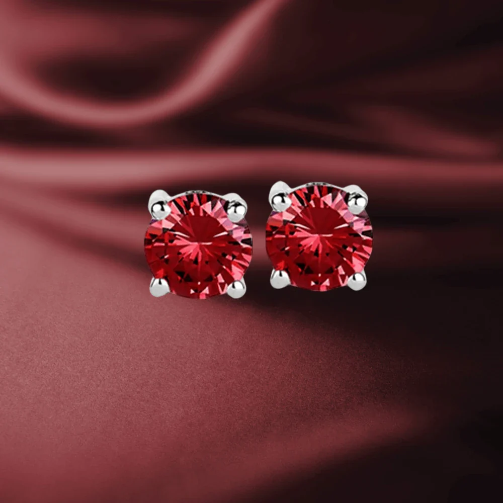 Brilliant Birthstones Earrings July - Image 2