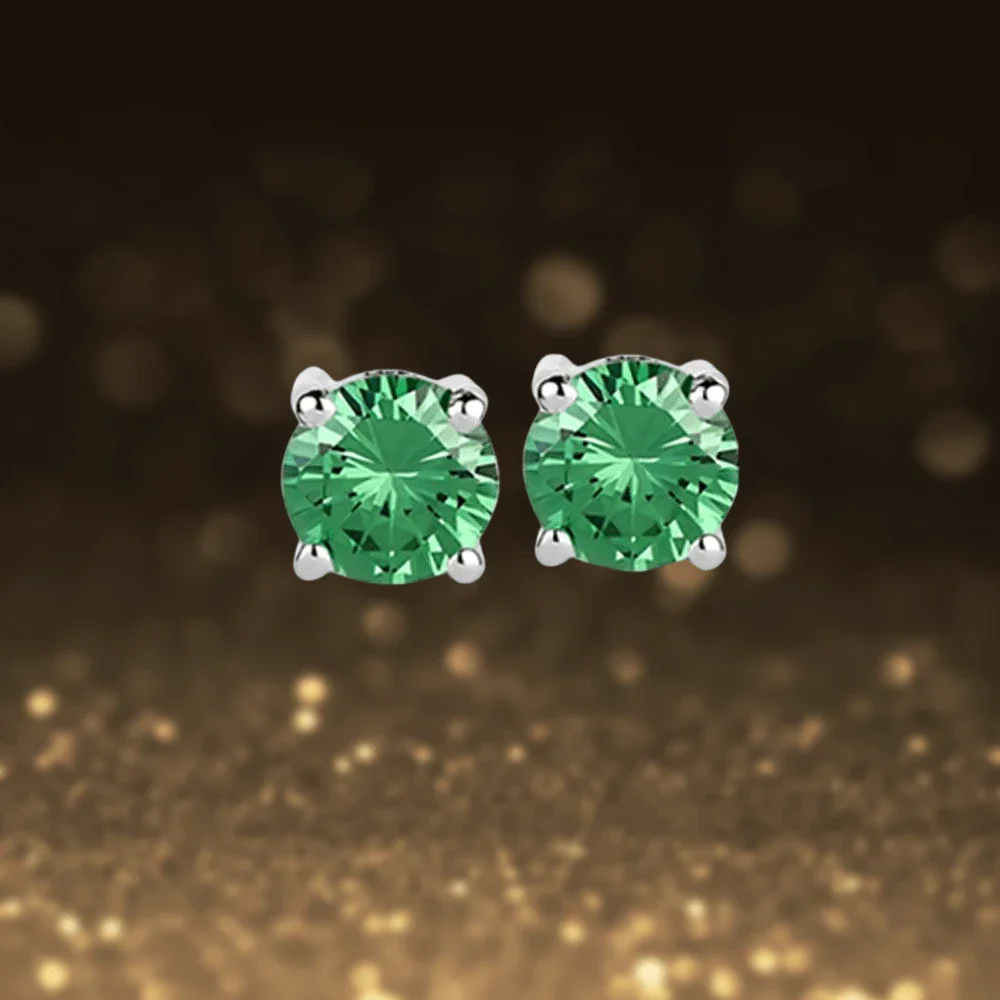 Brilliant Birthstones Earrings May - Image 2