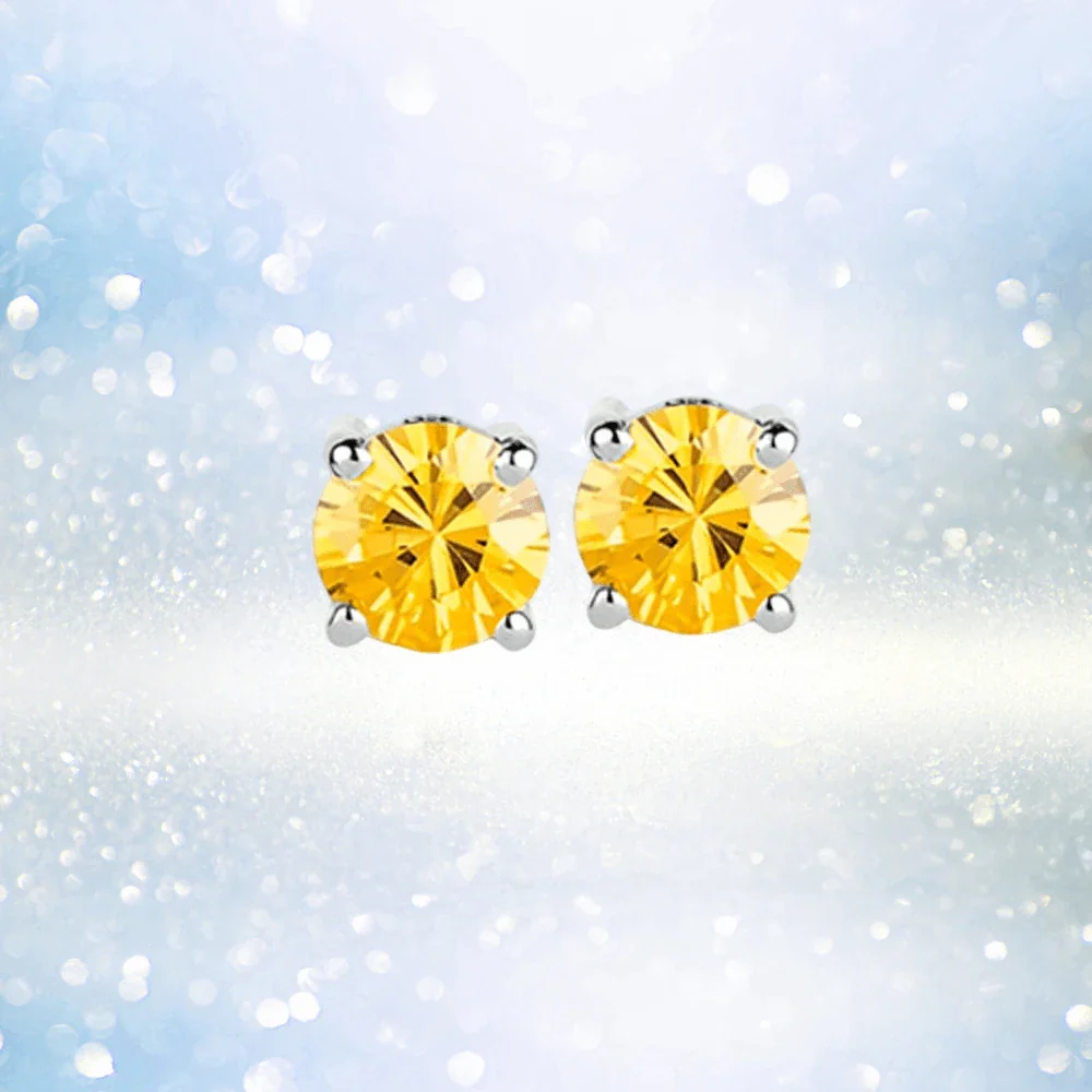 Brilliant Birthstones Earrings November - Image 2