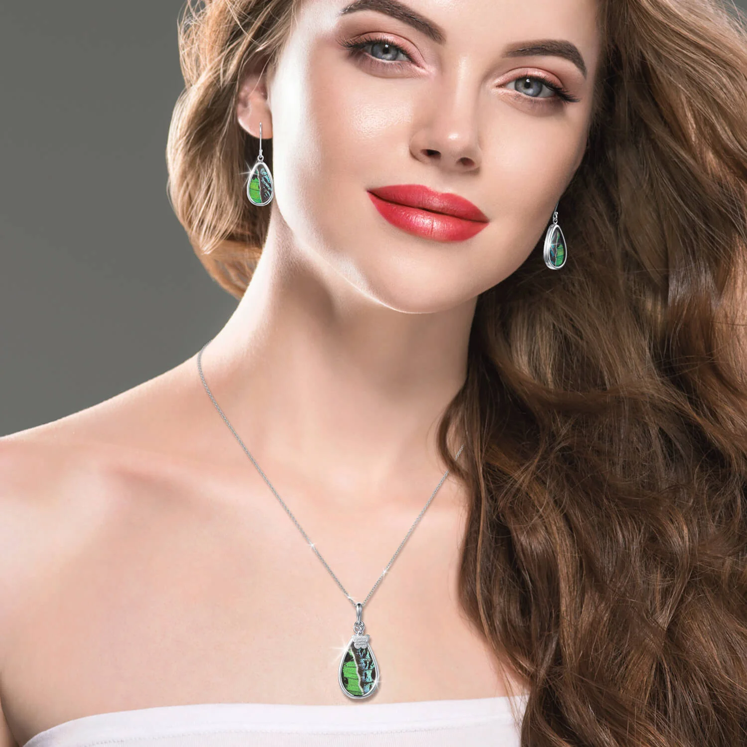 Butterfly Wing Ladies Pendant - Image 2