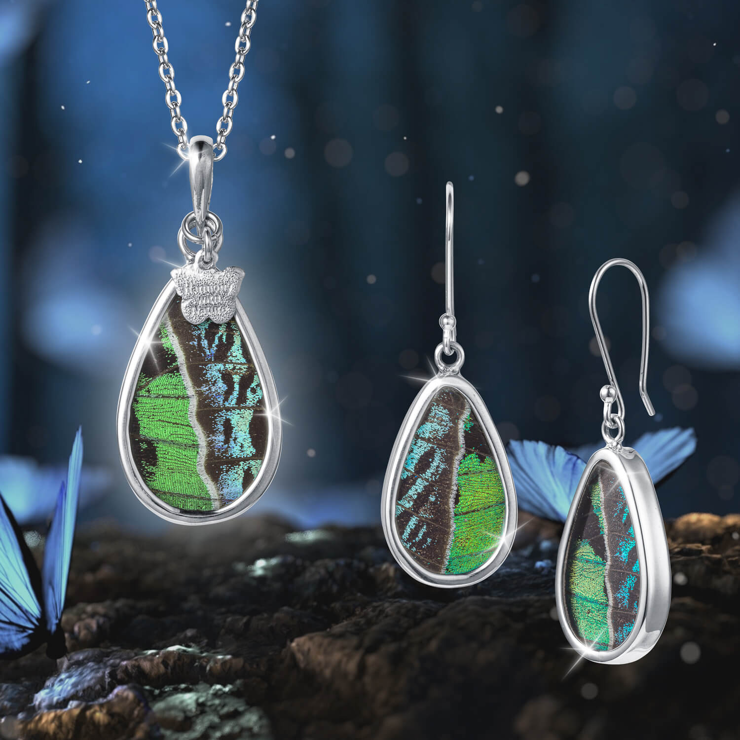 Butterfly Wings Earrings - Image 3