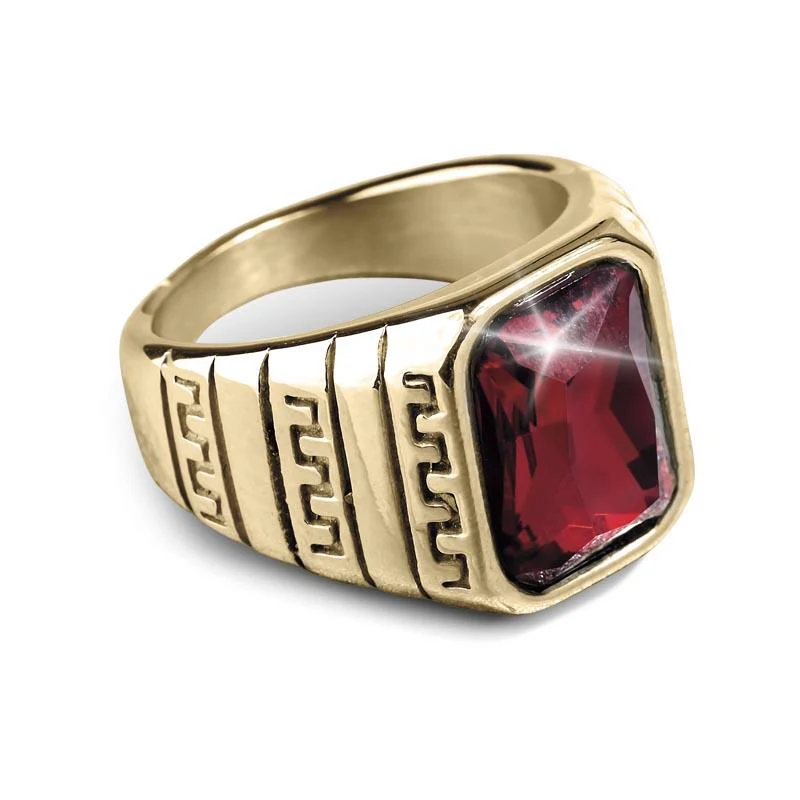 Cardinal Men's Ring - Image 3