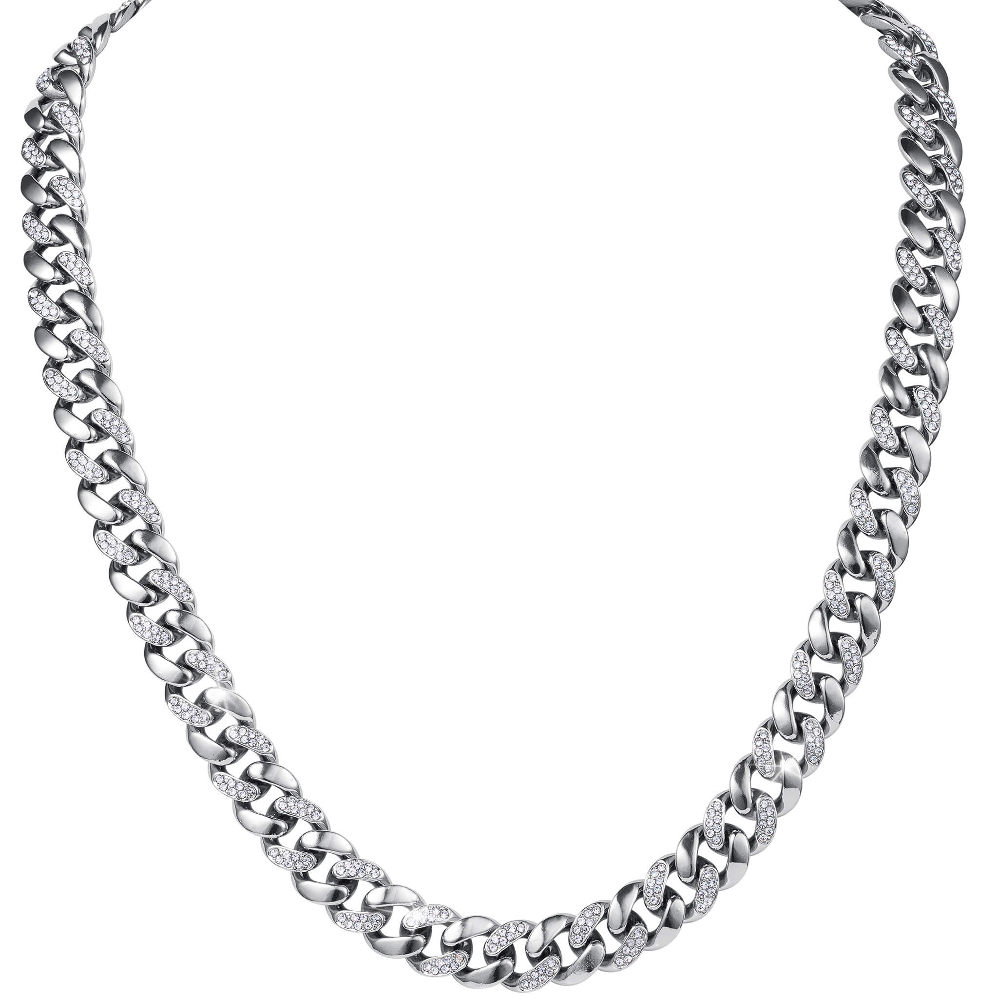 Carter Link Steel Necklace