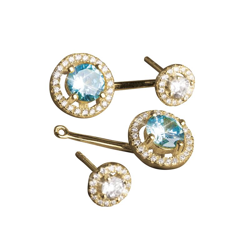 Catalina Halo Earrings - Image 2