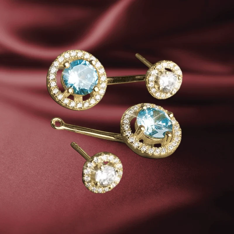 Catalina Halo Earrings - Image 3