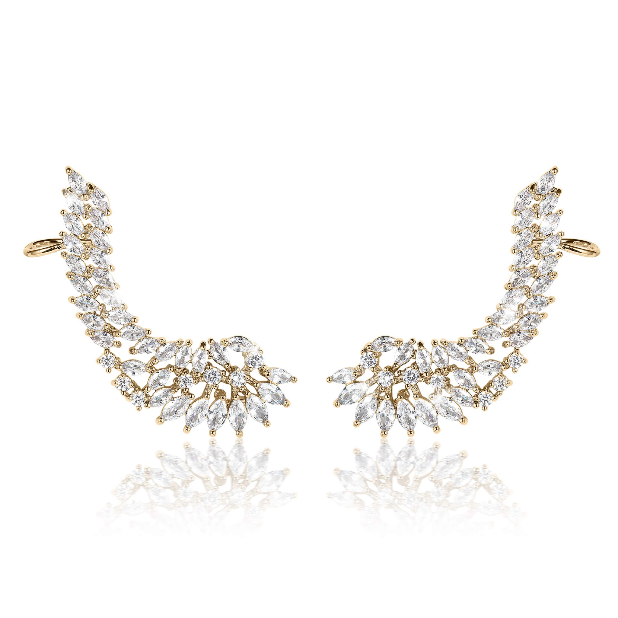 Celestial Horizon Climber Earrings