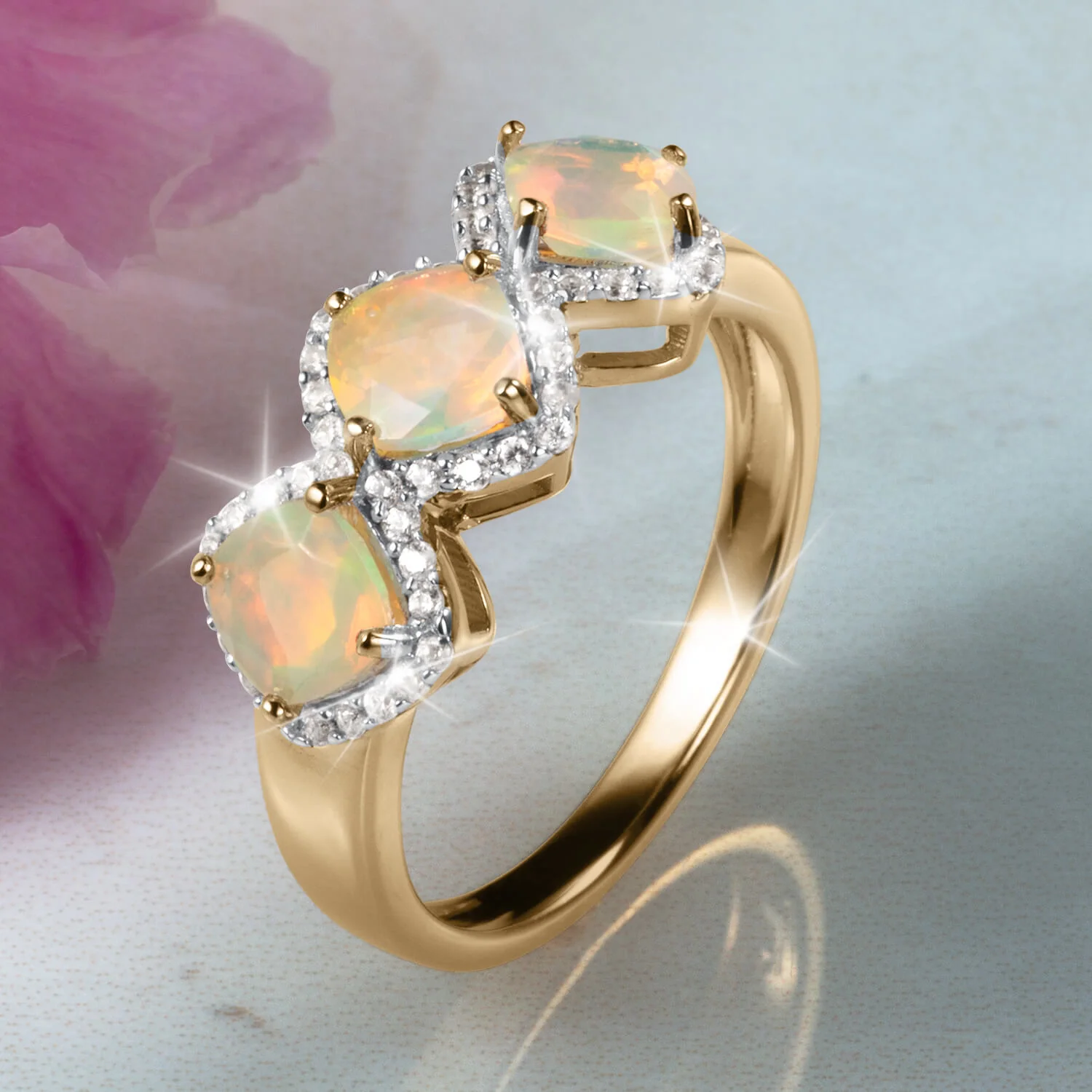 Celestial Opal Ladies Ring - Image 2