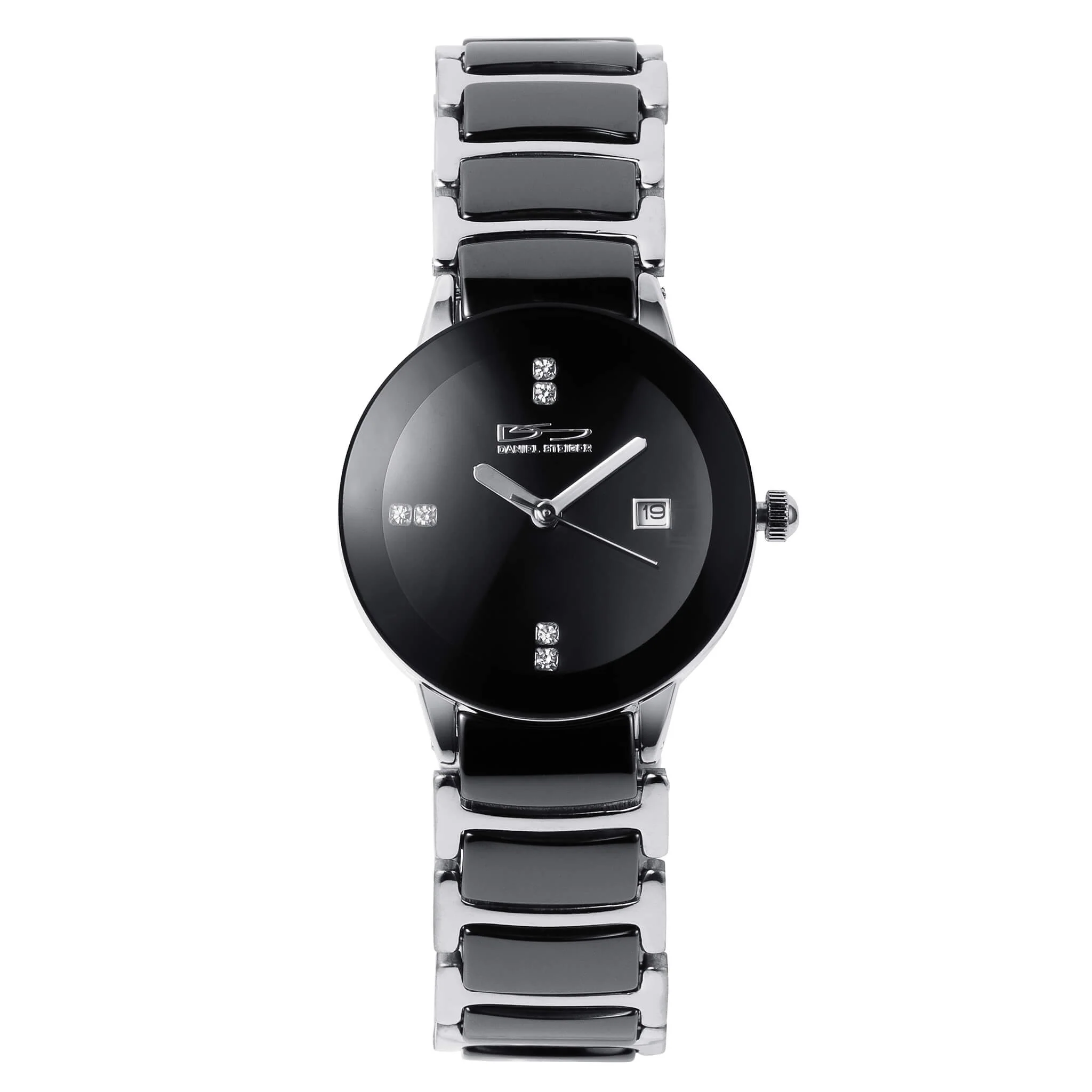 Ceramic Noir Steel Ladies Watch