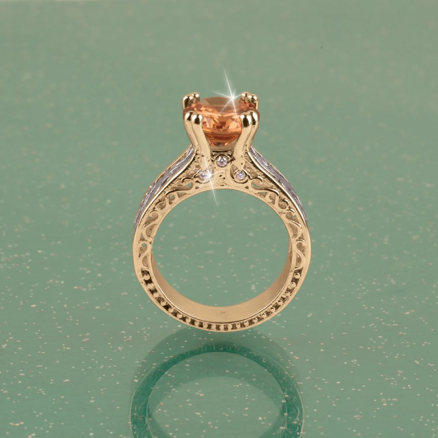 Champagne Vine Ring - Image 3