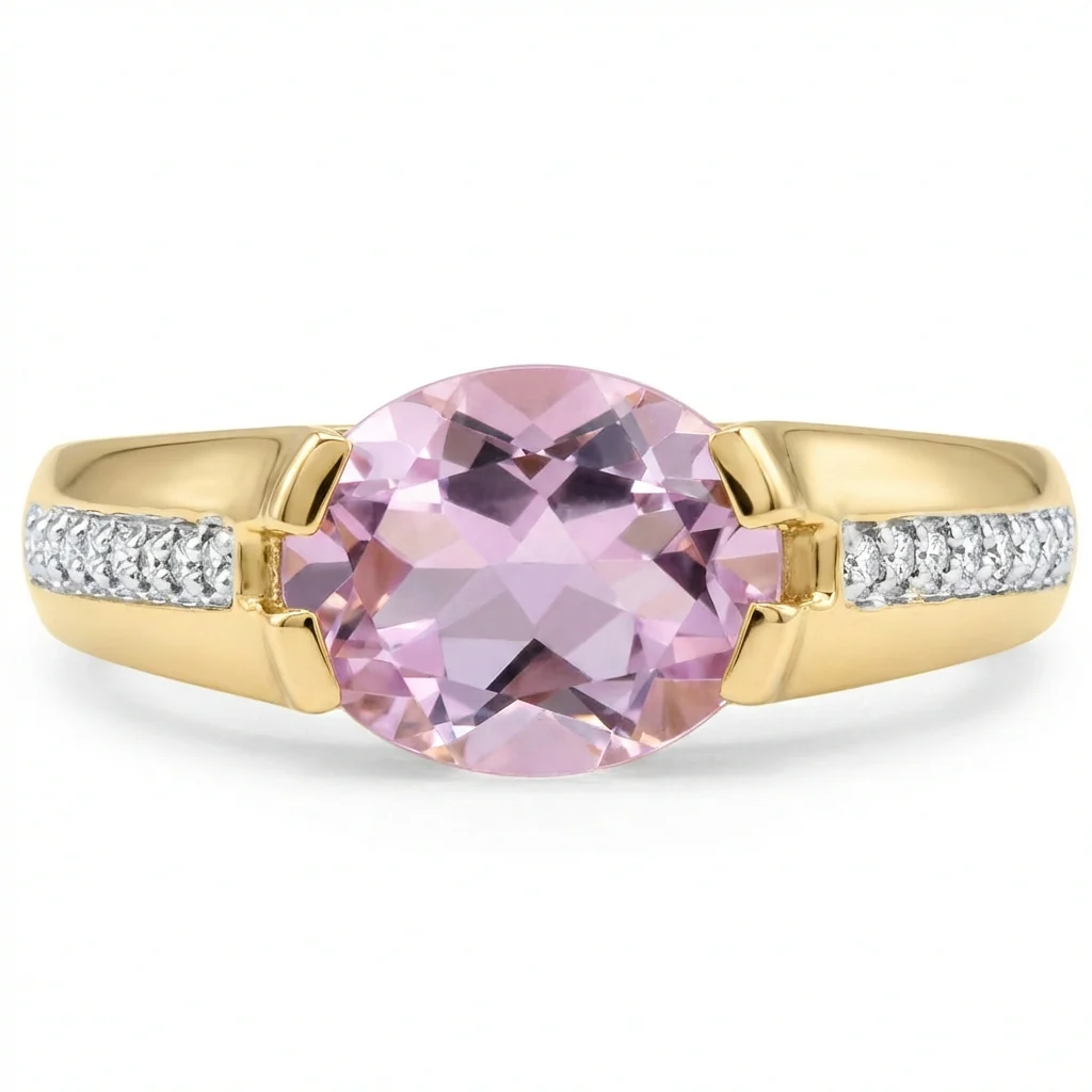 Cherished 10K Gold Amethyst Ring - Image 4