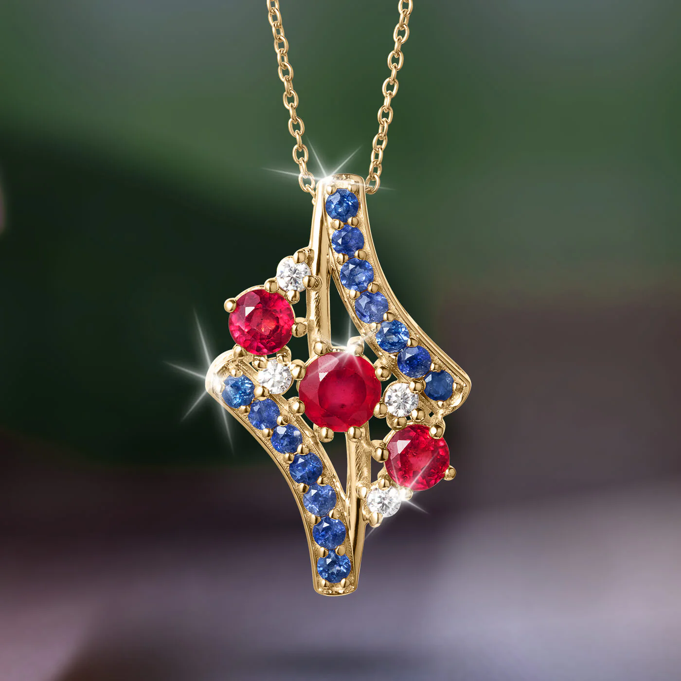Cherries & Berries Pendant - Image 2